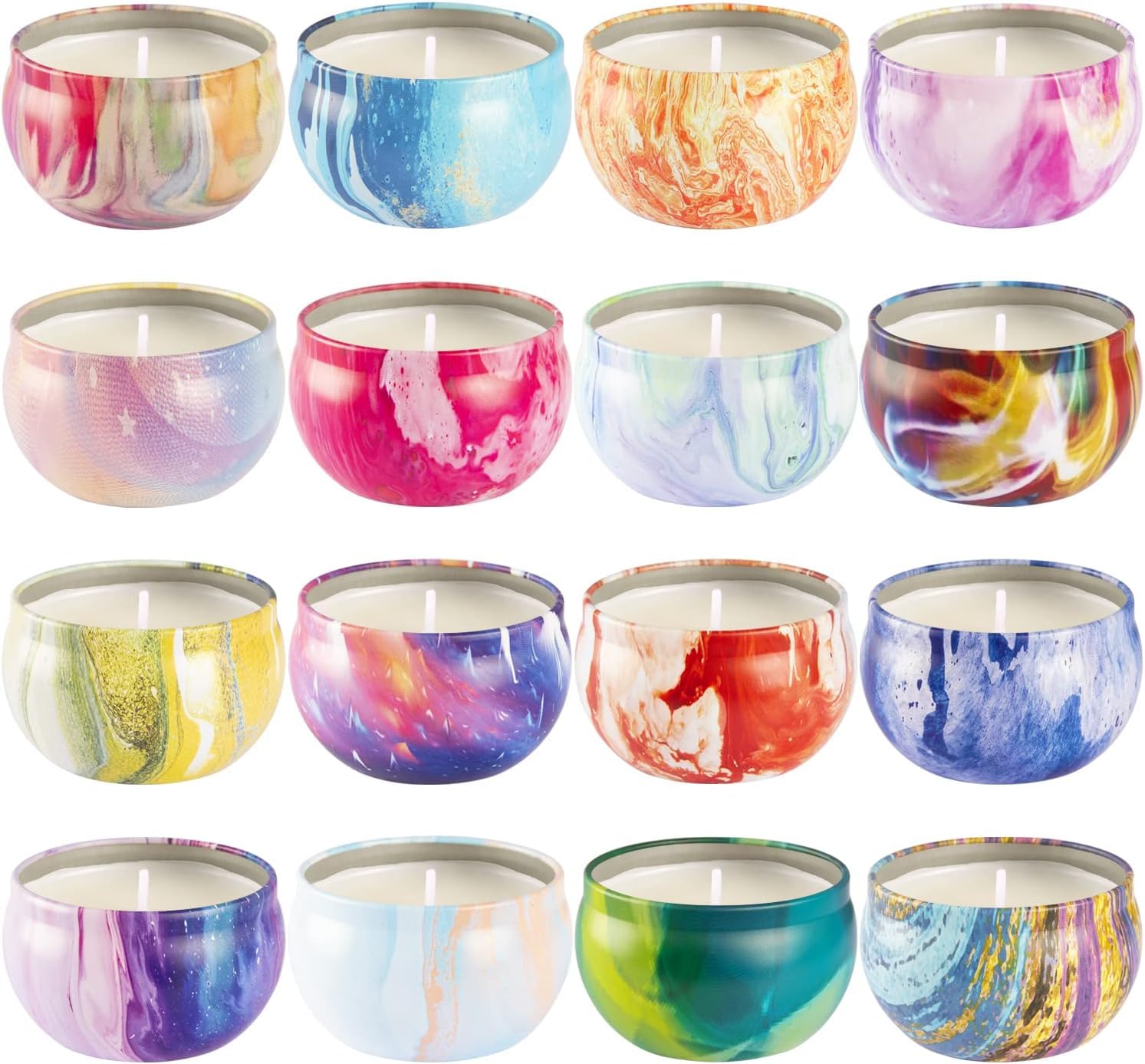 Scented Candles Aromatherapy Candles for Stress Relief,Soy Wax Candles Gifts for Women - AB Mystery