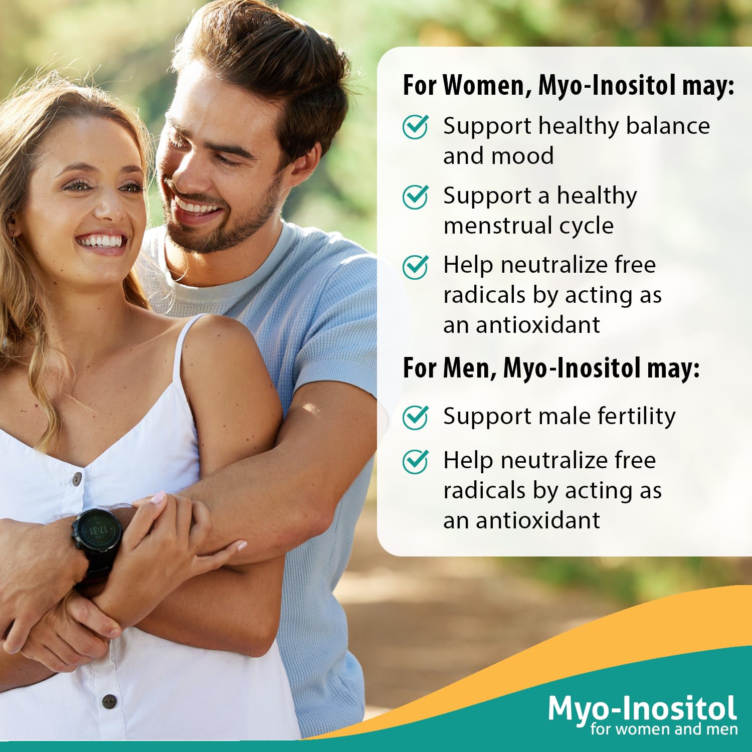 Fairhaven Health Myo-Inositol Supplement 2000mg | Male and Female Fertility Supplement - AB Mystery