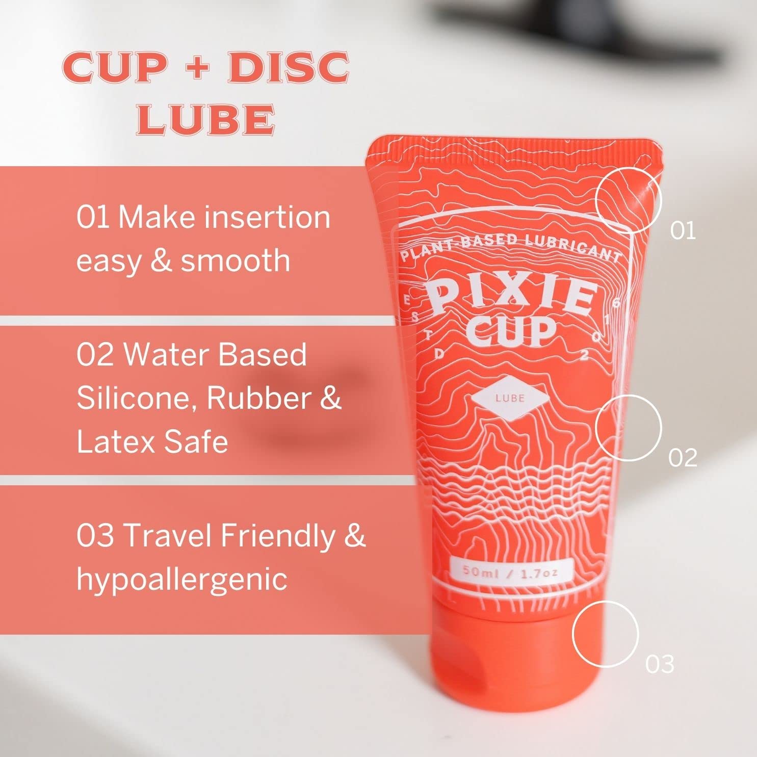 Pixie Cup Menstrual Cup Cleaner Kit - Sterilizer Wash, Public Restroom Carry Cup, 20 Wipes - AB Mystery