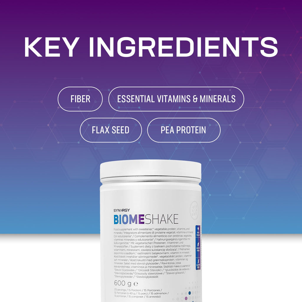 Synergy Worldwide Biome Shake 600 g | 22g Protein Powder Supplement | High in nutrients, Vitamins and Minerals Synergy Worldwide