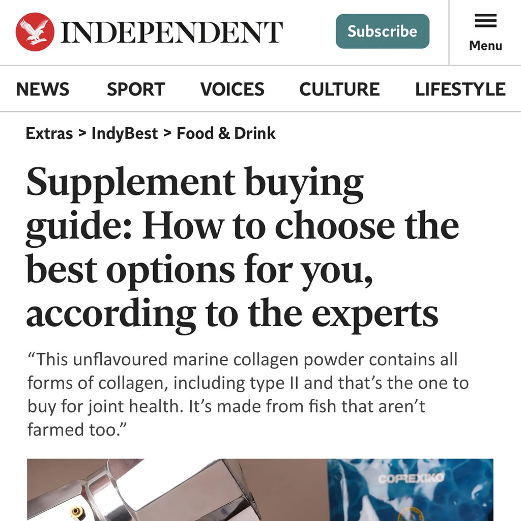 CORREXIKO Premium Marine Collagen Powder - Wild Caught Fish from Canada (Not Farmed) CORREXIKO