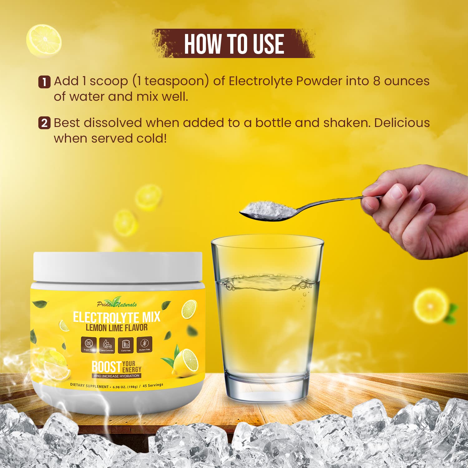 Electrolyte Powder - Refreshing Workout Recovery Electrolytes, Sugar Free, Gluten Free - AB Mystery