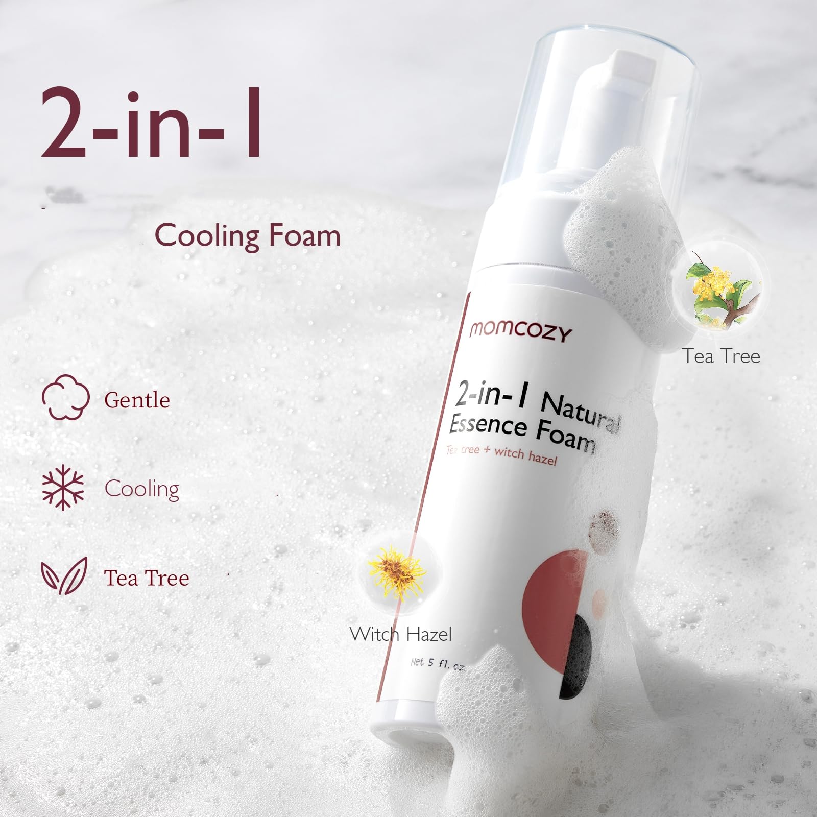 Momcozy Postpartum Recovery Essentials Kit, Labor Delivery Mom Care Kit, Self-Absorbent Disposable - AB Mystery