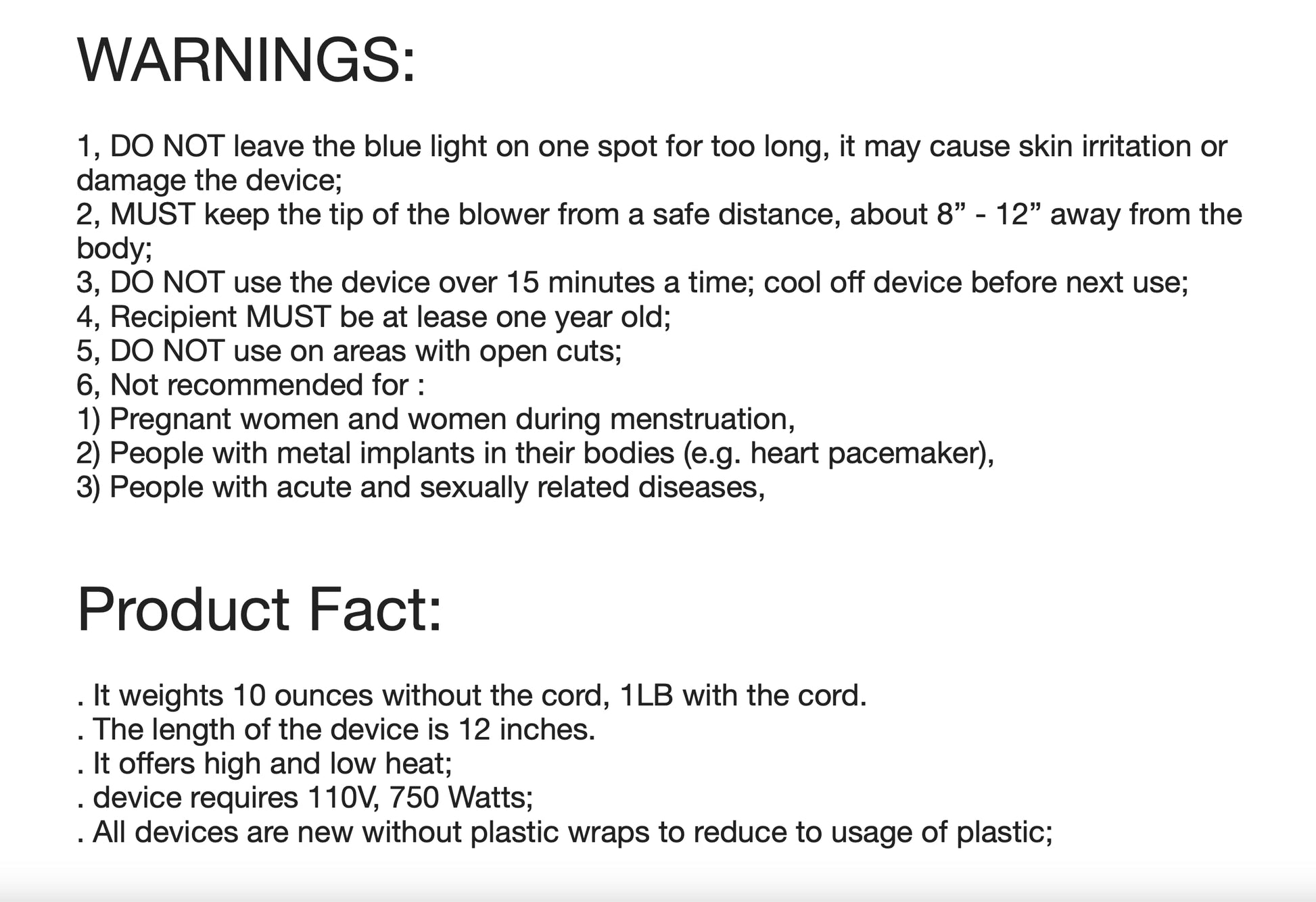 Terawave Terahertz (THZ) Quantum Wellness/Body/Water Enhancement Wand - AB Mystery