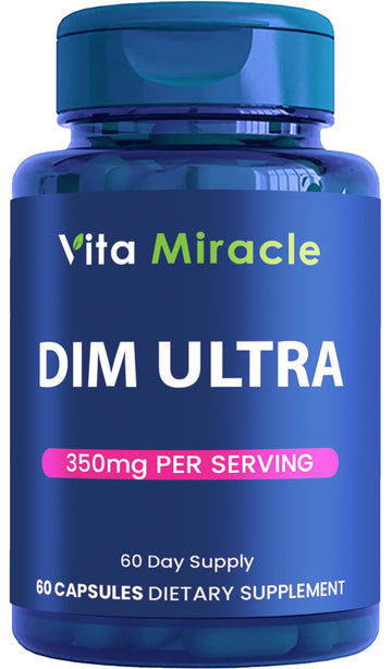 DIM Supplement for Women and Men - 350mg Estrogen Metabolism Complex