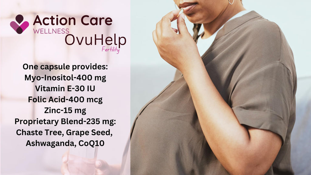 OvuHelp Fertility For Women combines optimum composition of world-renowned herbs, nutrients Action Care Wellness