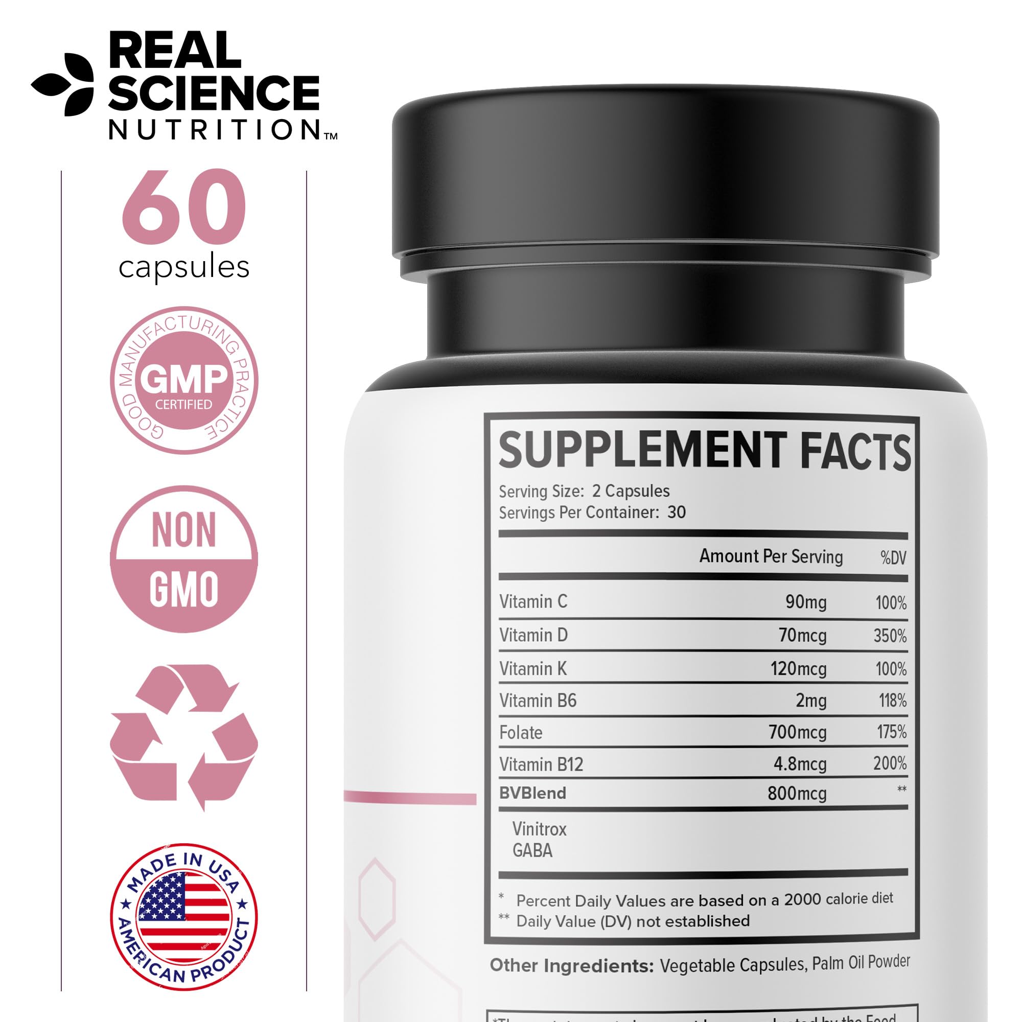 Real Science Nutrition Offers Bacterial VaginX Miracle - Nitric Oxide Enhanced Formulated - AB Mystery