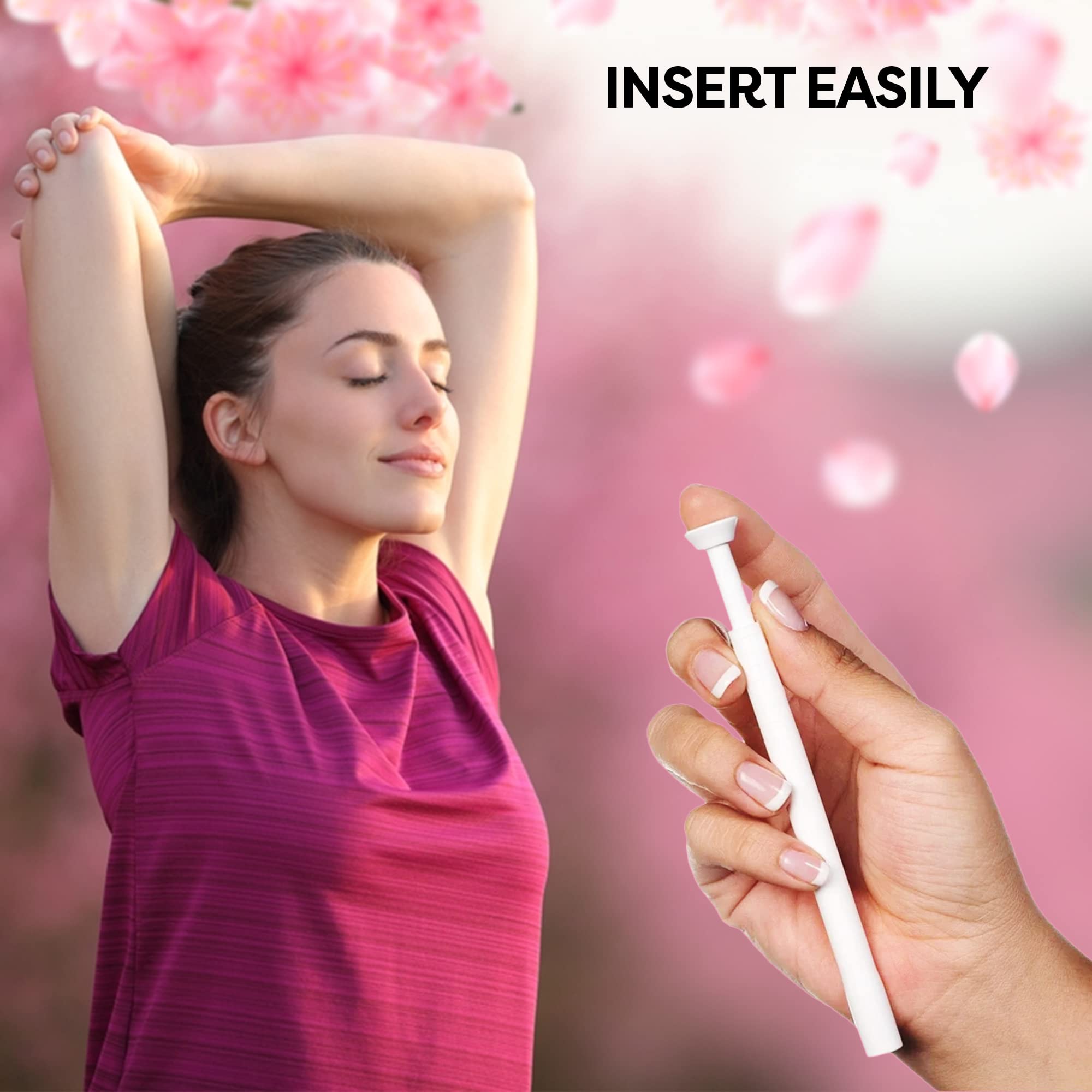 ACE NUTRITION pHresh Vaginal Suppository Applicators – Pack of 30 Individually Wrapped Disposable - AB Mystery