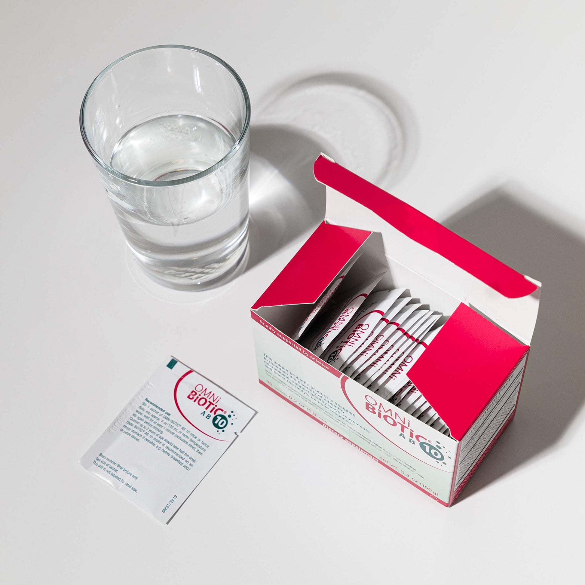 OMNi BiOTiC AB 10 - Clinically Tested Restorative Probiotic - Supports & Restores Gut Flora & Digestion - AB Mystery