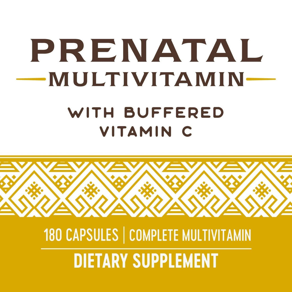 Nature's Way Prenatal Multivitamin, with folate for Healthy Brain and Spinal Development Nature's Way