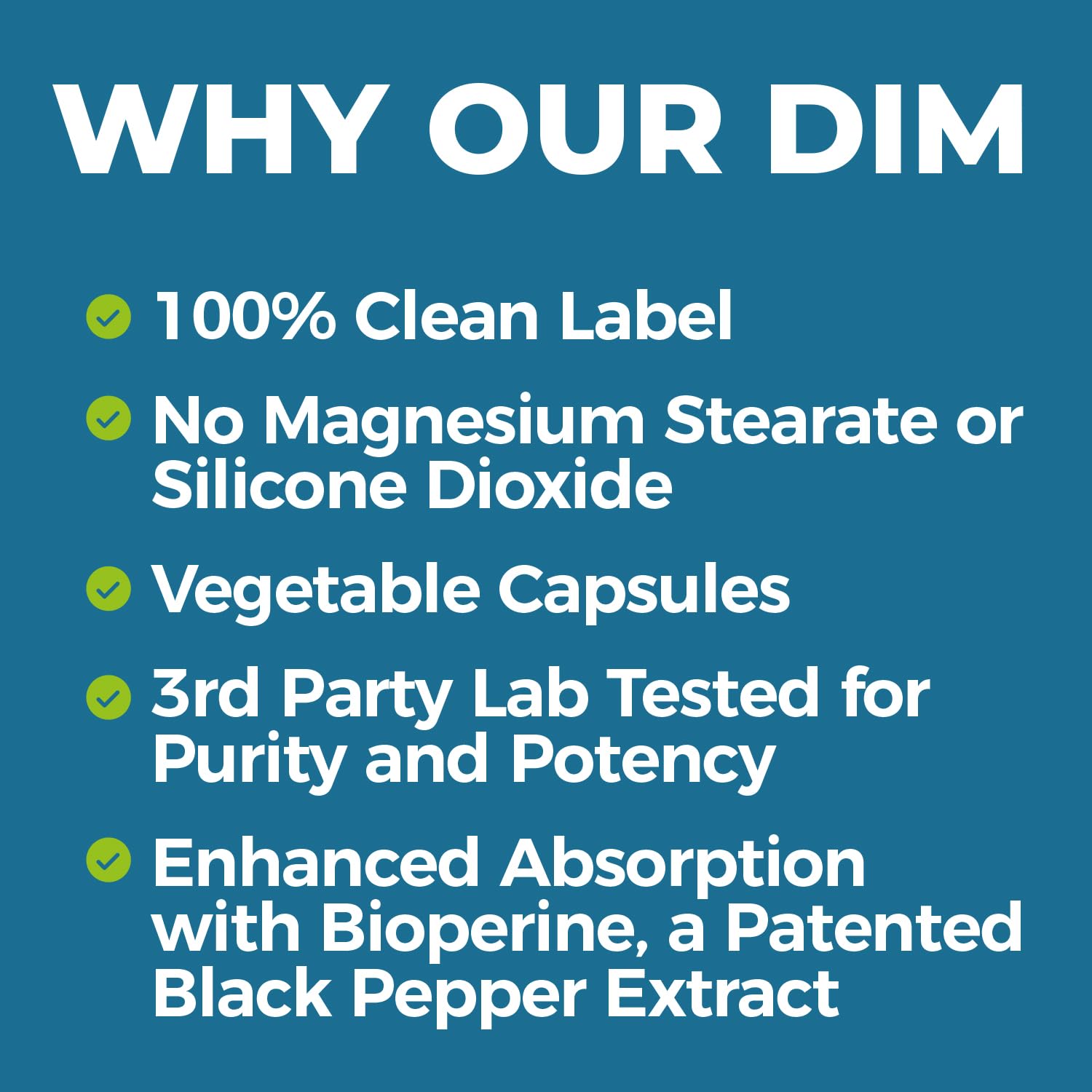 NewLife Naturals DIM Supplement 300mg for Women & Men - Hormonal Acne, Estrogen Balance Pills - AB Mystery