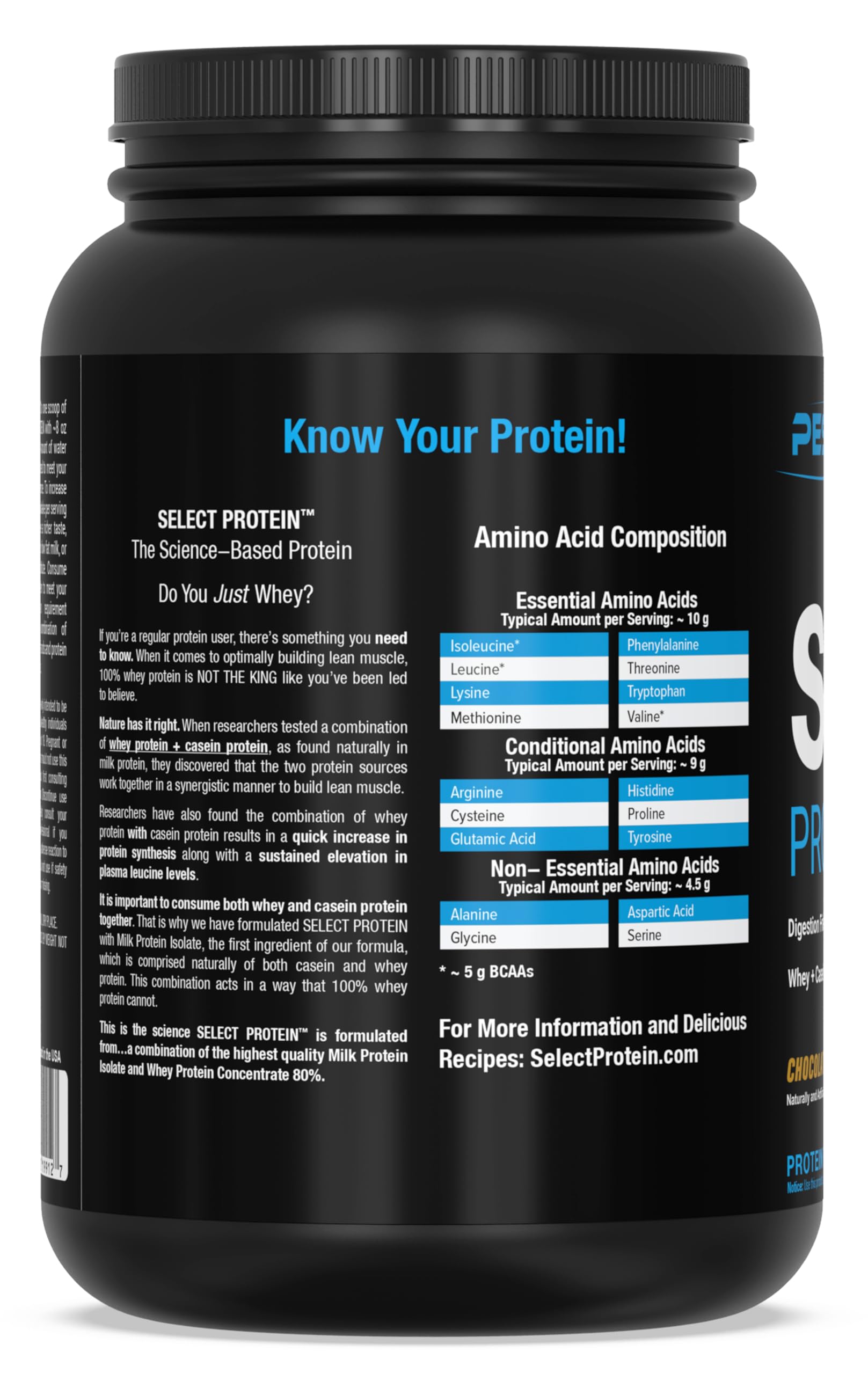 PEScience Select Low Carb Protein Powder, Chocolate Peanut Butter Cup, 27 Serving - AB Mystery