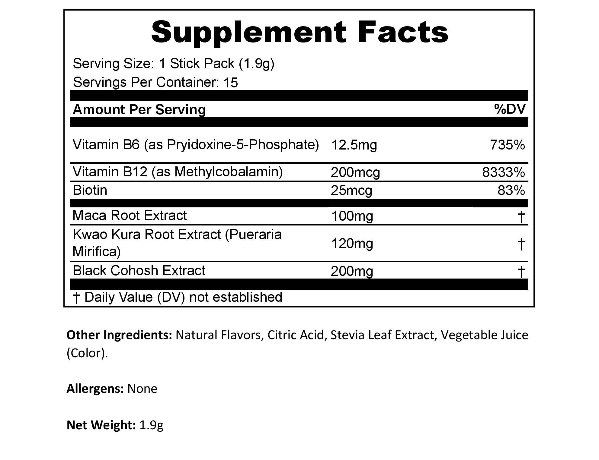 Mixhers Herthrive - Menopause Support Drink Mix - Women's Menopause Supplements - AB Mystery