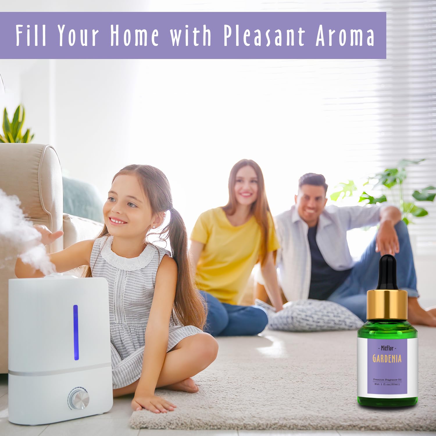 Gardenia Fragrance Oil, MitFlor Single Scented Oil, Large Size Premium Grade Fragrance Oil - AB Mystery