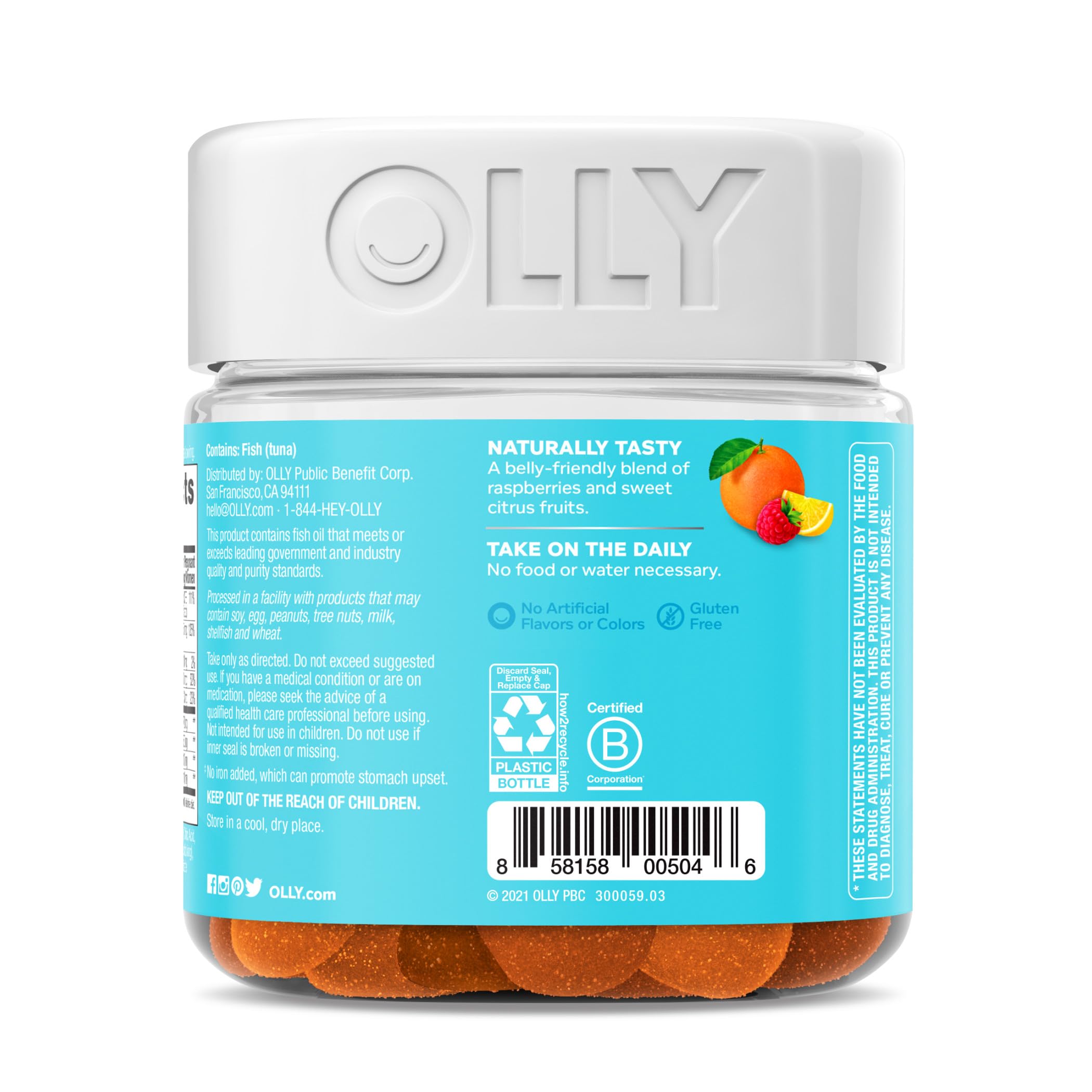 Olly The Essential Prenatal Gummy Multivitamin, 30 Day Supply OLLY