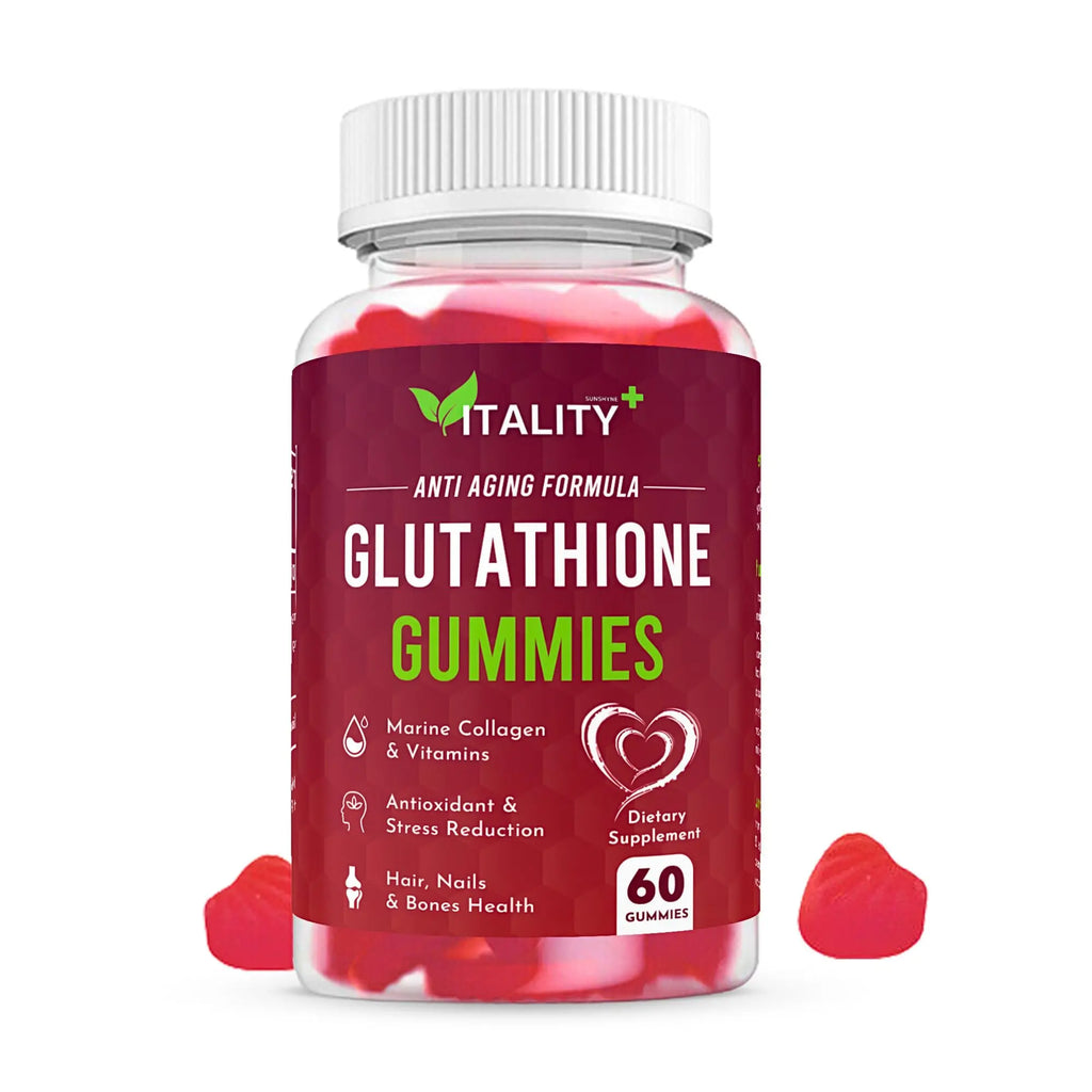 2 Pack Glutathione Gummies | with Marine Collagen | 1050mg per Serving | Antioxidant Support - AB Mystery