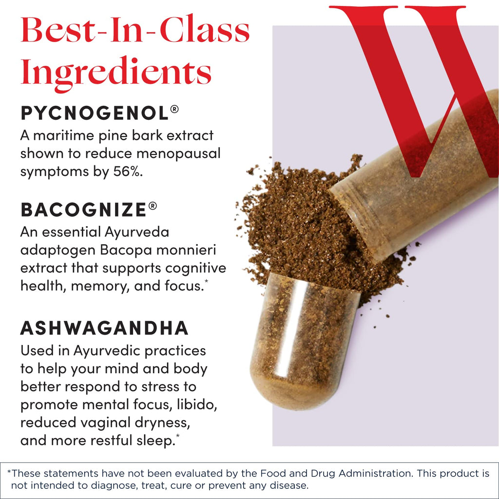 Womaness Menopause Supplements for Women - Menopause Relief for Hot Flashes & Night Sweats - AB Mystery