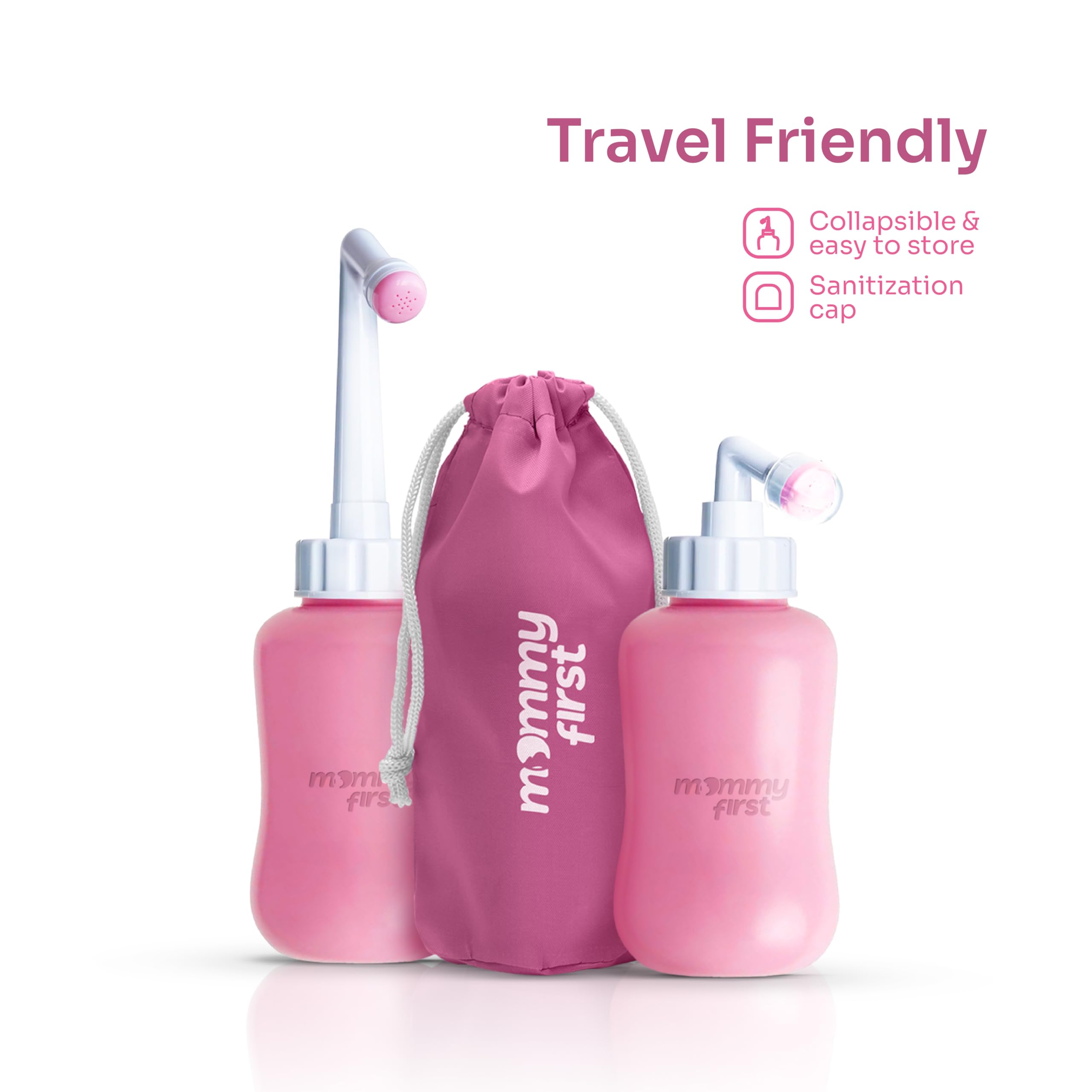 Peri Bottle for Postpartum Care from Mommy First™ | Upside Down Bottle for Perineal Cleansing and Recovery - AB Mystery