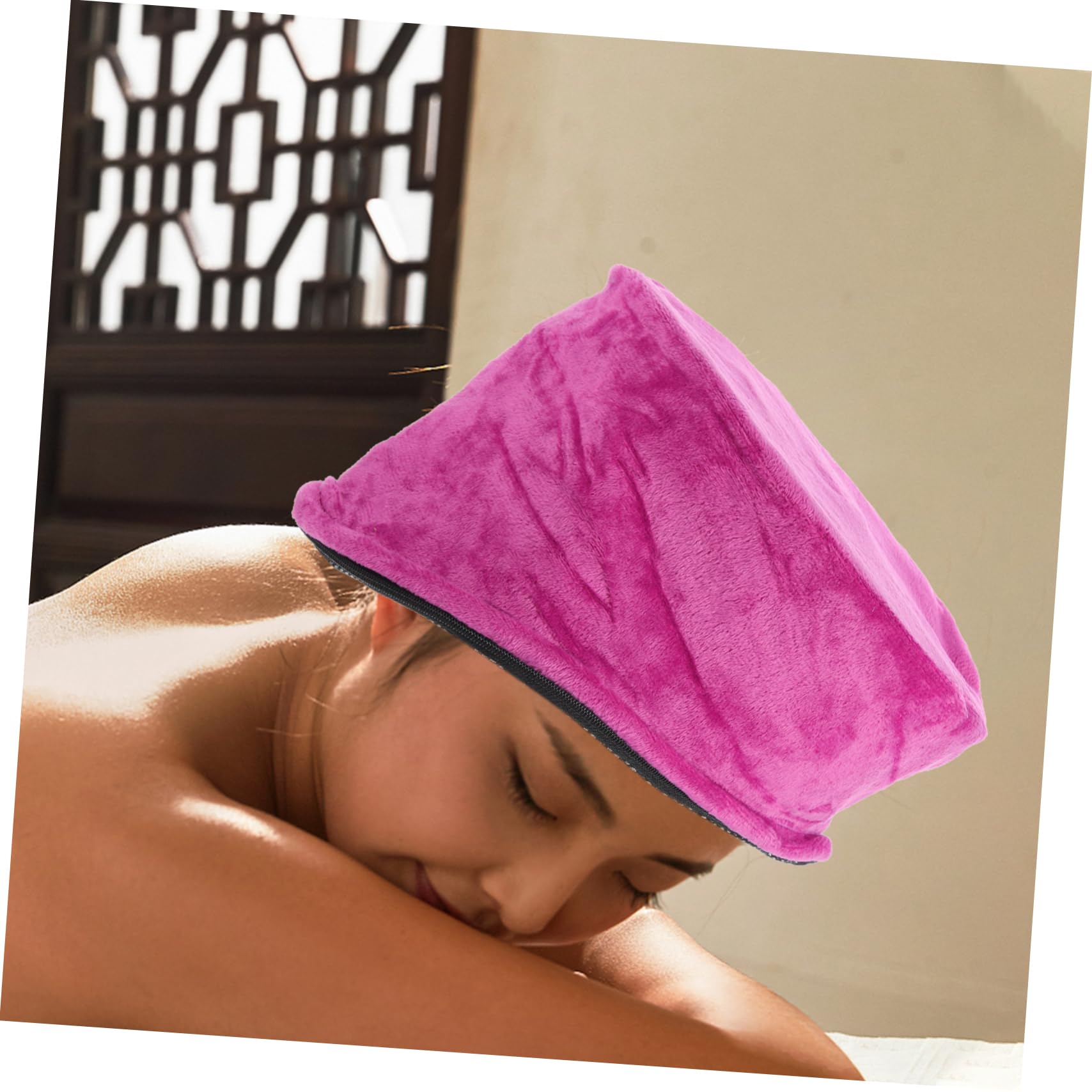 Balacoo Hair Massager Smokeless Moxa Cap Hot Heads Heating Cap Moxa Massager Heat Compress - AB Mystery