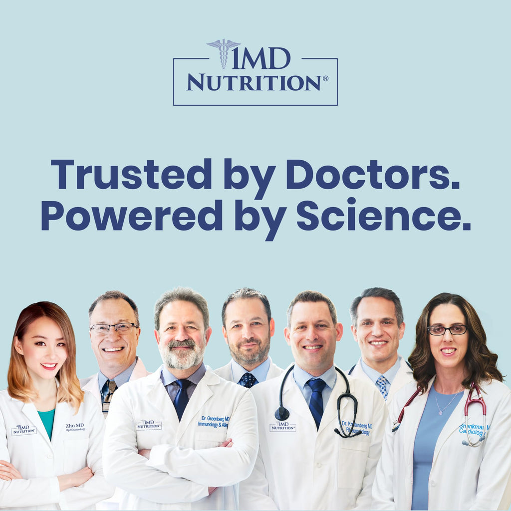 1MD Nutrition MultiVitMD Daily Multivitamin – 19 Essential Vitamins & Minerals for Adults Over 55 | Supports Healthy Aging, Heart, Brain, Bone, & Immune Health | - AB Mystery