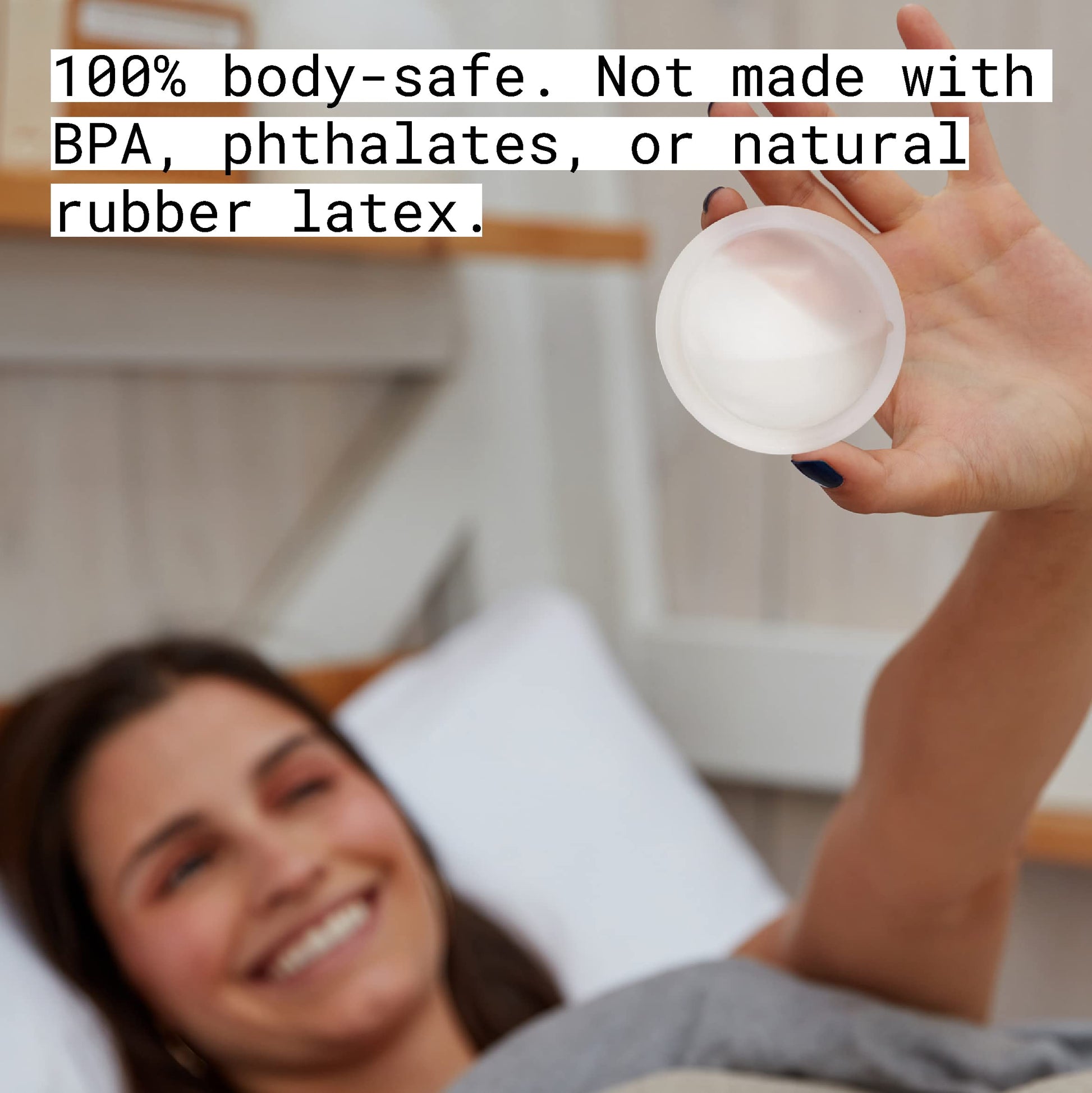 Flex Reusable Disc | Reusable Menstrual Disc | Tampon, Pad, and Cup Alternative | Capacity of 6 Super - AB Mystery