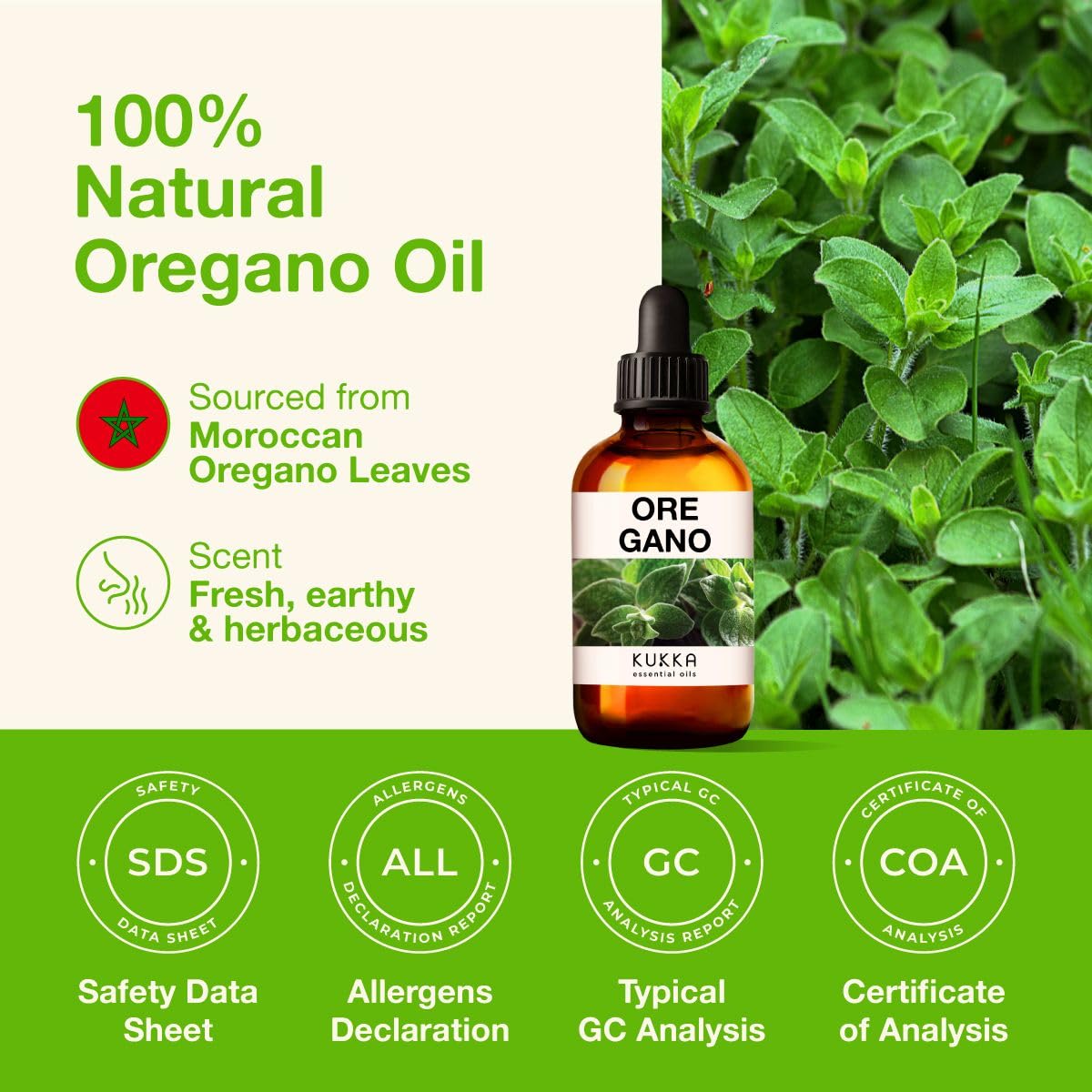 KUKKA Oregano Oils - Natural Oils (4 fl oz) - AB Mystery