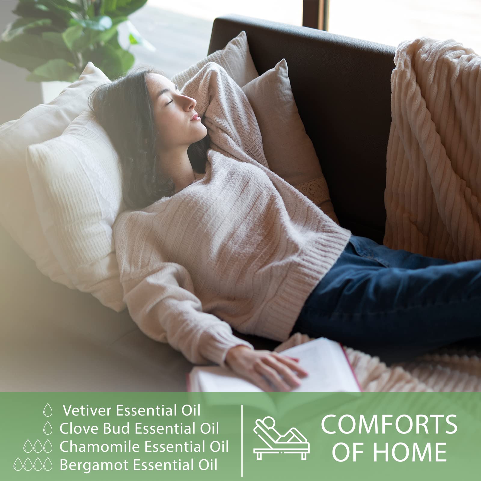 PHATOIL 100ML Chamomile Essential Oil - 3.38FL.OZ Essential Oils for Diffusers for Home - AB Mystery