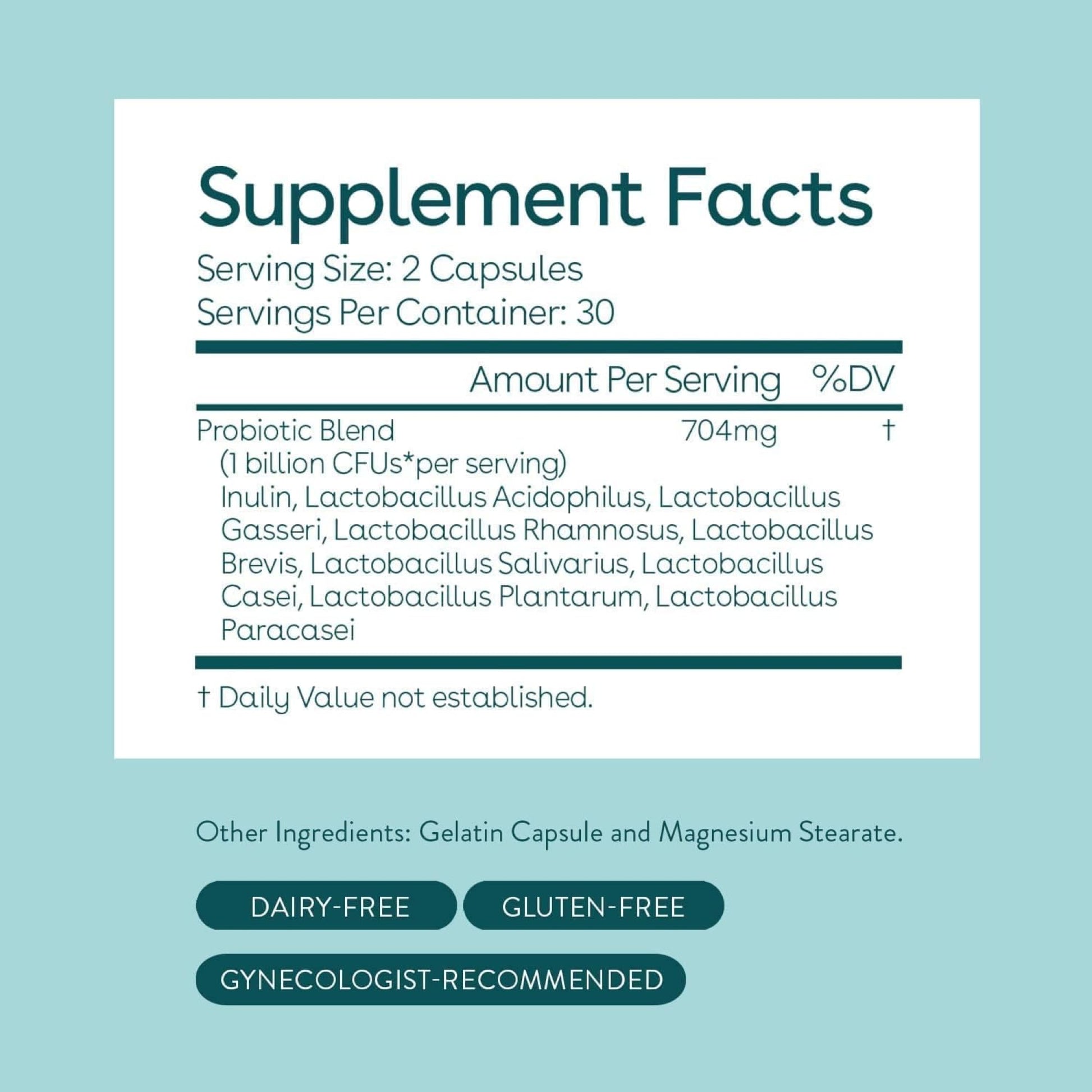 Love Wellness Good Girl Probiotics & The Killer | Vaginal pH Balance Supplement & Boric Acid Suppositories - AB Mystery