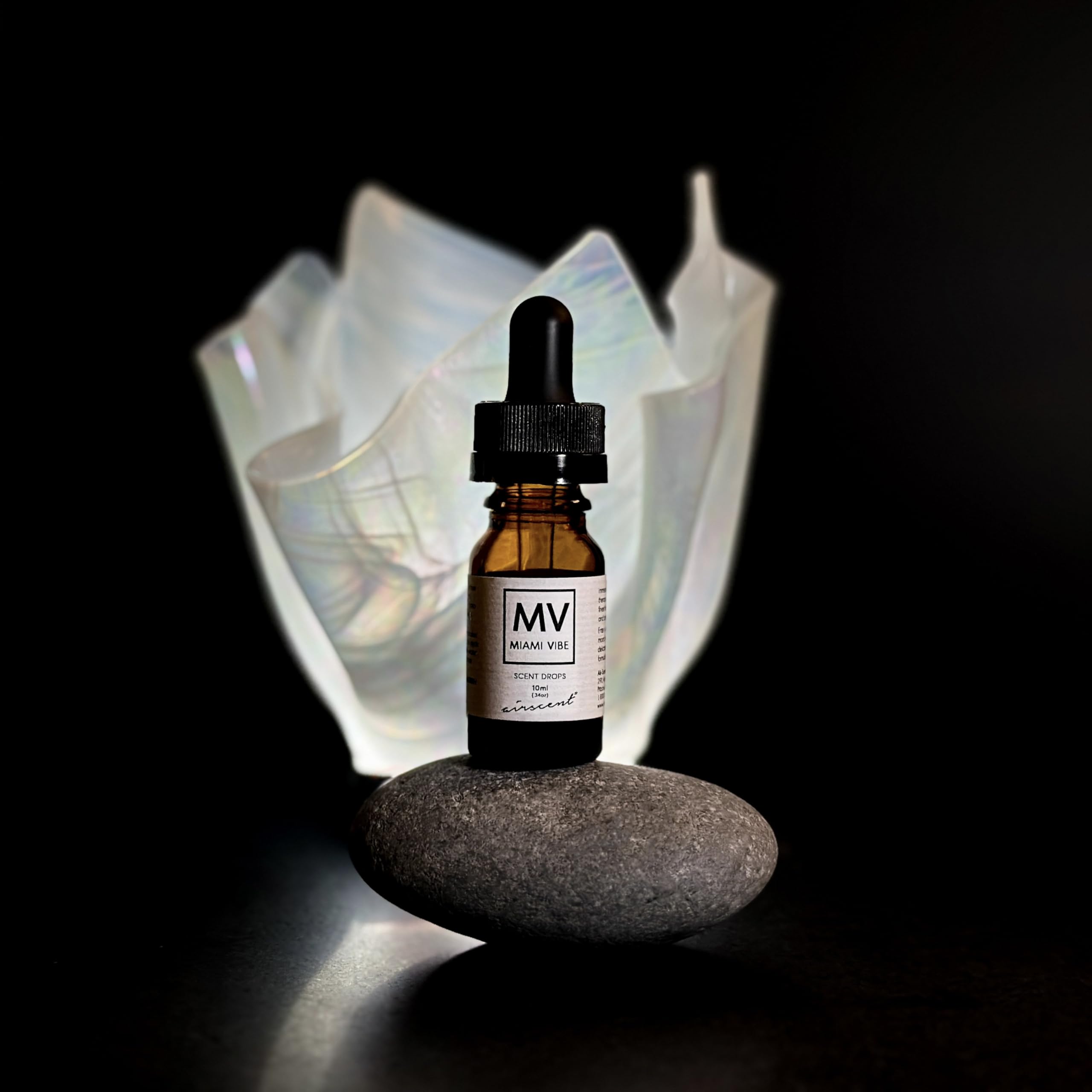 Miami Vibe Diffuser Oil - Air-Scent Fragrance for Aroma Oil Diffusers - 10 Milliliter (.34 fl oz) Bottle - AB Mystery