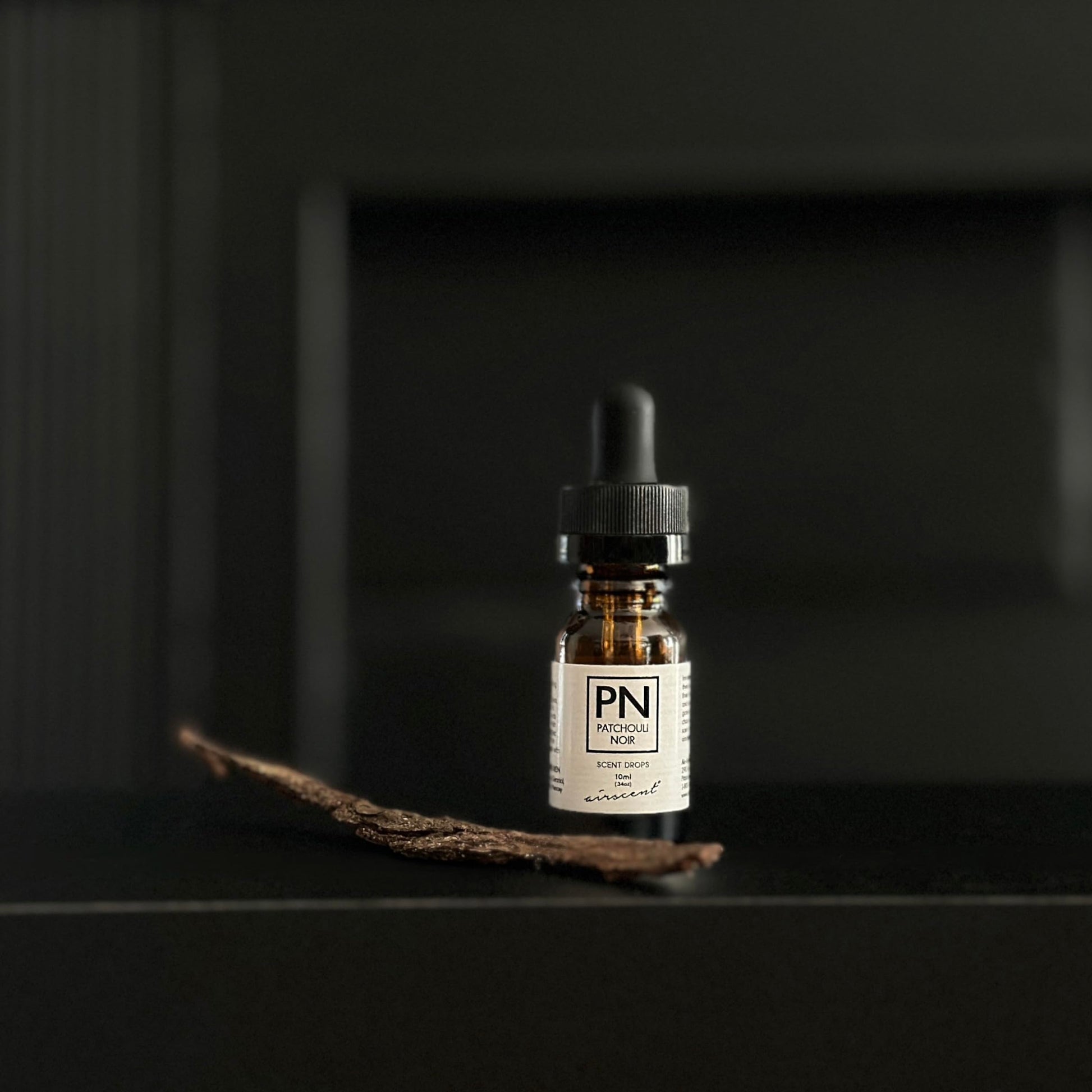 Patchouli Noir Diﬀuser Oil - Air-Scent Aroma and Essential Oil Blend - 10 Milliliter (.34 ﬂ oz) - AB Mystery