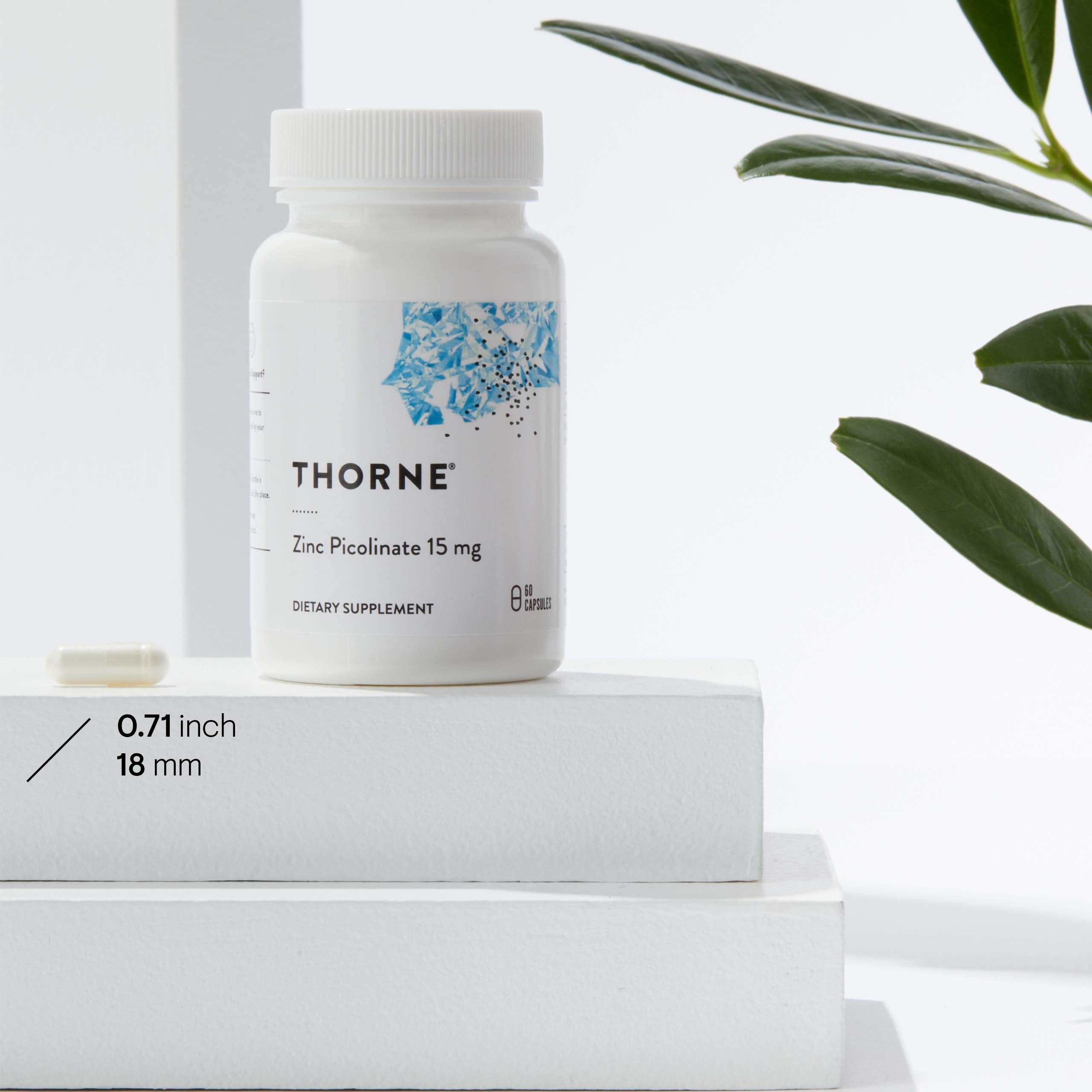 Thorne Zinc Picolinate 15mg - Highly Absorbable Zinc Supplement - Supports Wellness - AB Mystery