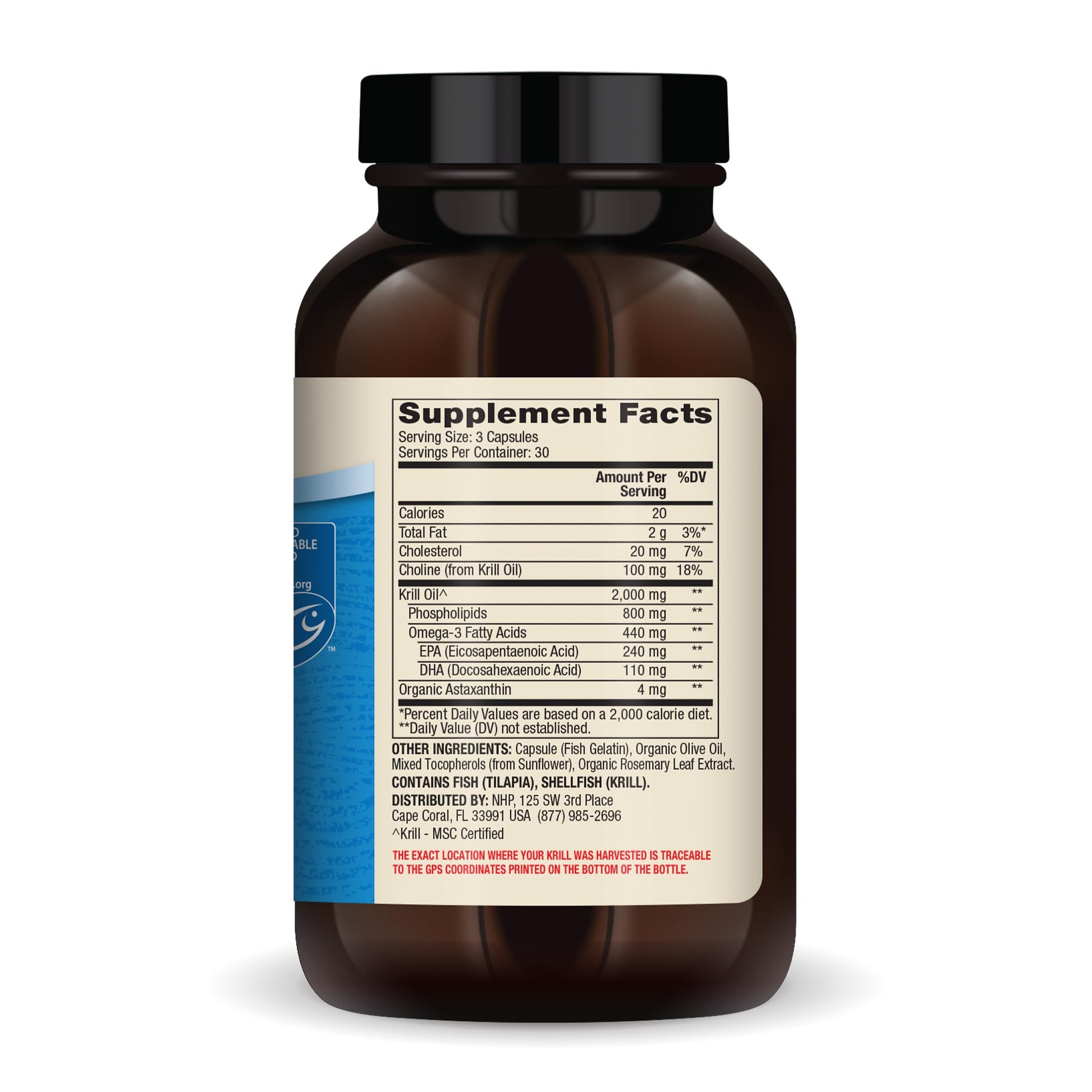 Dr. Mercola Krill Oil Double Strength, 90 Servings (270 Capsules), Dietary Supplement - AB Mystery