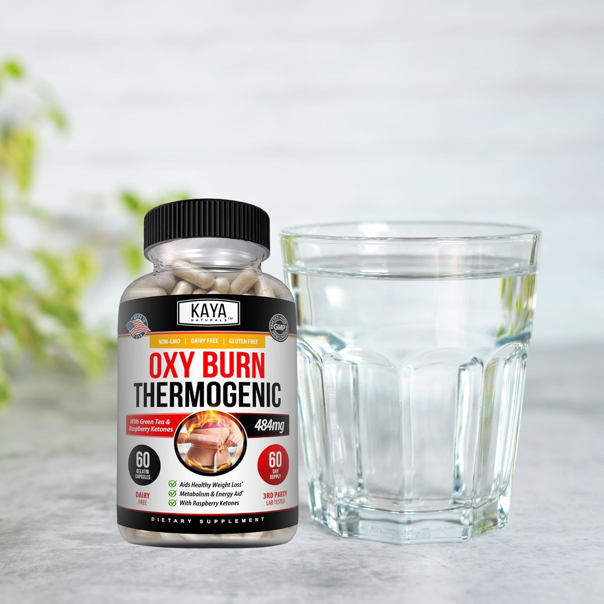 Kaya Naturals Oxy Burn - Weight Loss Pills for Women & Men - Appetite Suppressant - AB Mystery