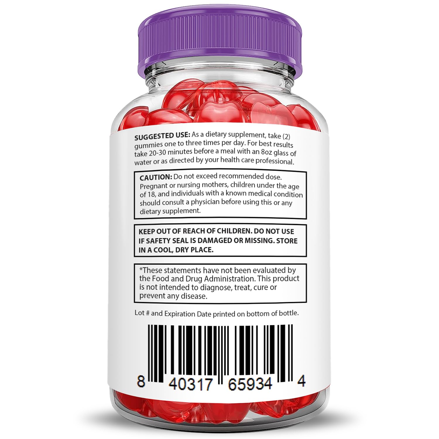 (2 Pack) Pure Slim Keto ACV Gummies Extreme 2000MG PureSlim Keto Gummies