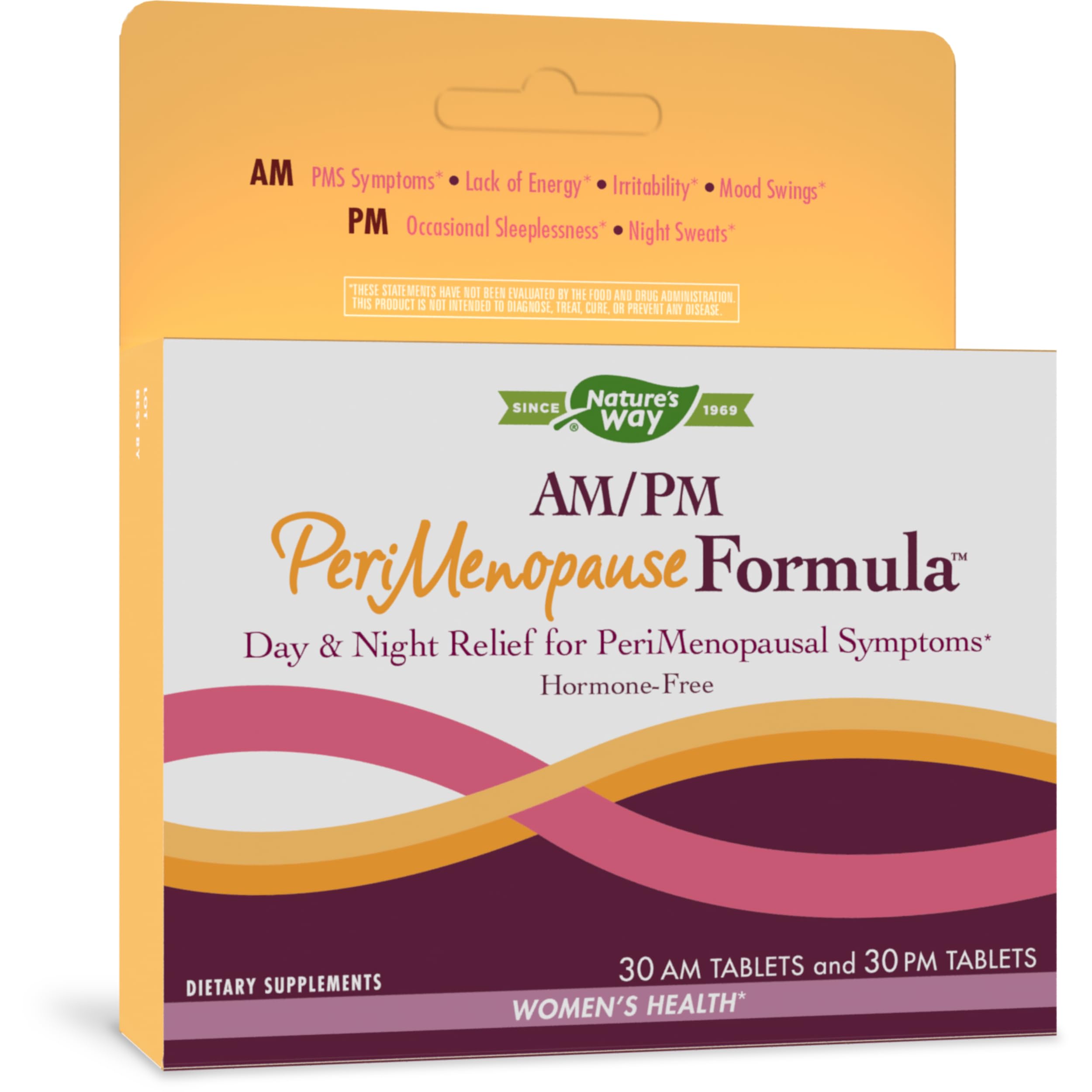 Nature's Way AM/PM PeriMenopause and Menstrual Cycle Symptom Support