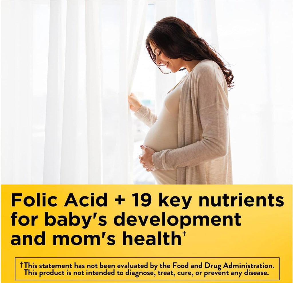 Nature Made Prenatal with Folic Acid + DHA, Prenatal Vitamin and Mineral Supplement Generic
