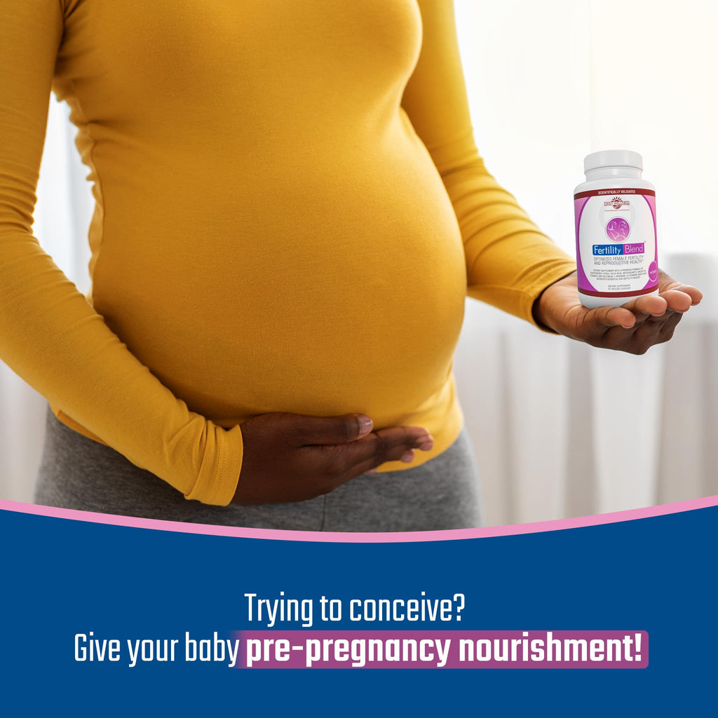 Fertility Blend Fertility Vitamins for Conception for Women and Men Bundle - 1 Month Fertility Blend