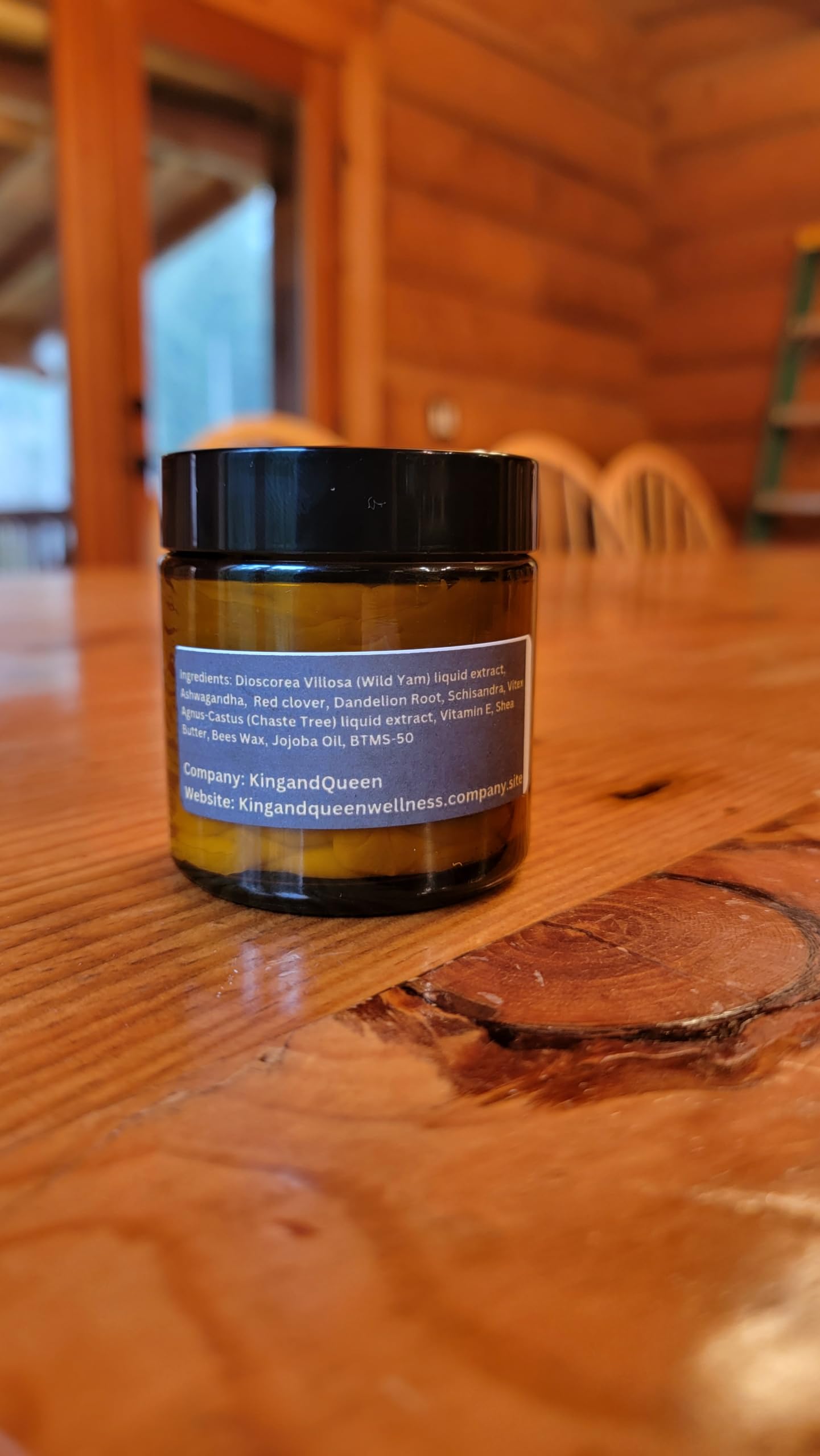 Natural Organic Wild Yam Cream Menopause Relief Hormonal Balance Formula 100g Progesterone Women's - AB Mystery