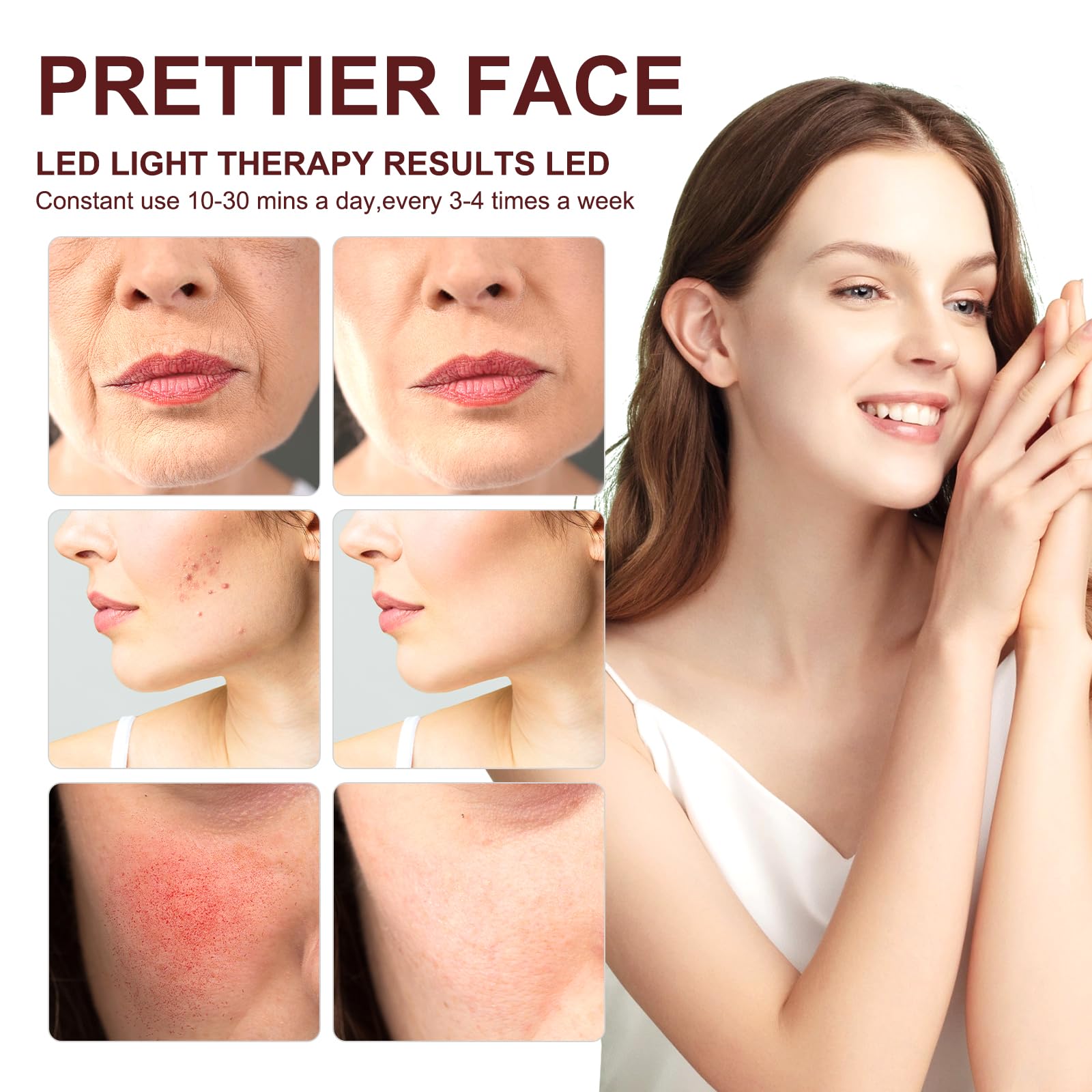 Red Light Therapy for Body with Tripod, 180LEDs Upgrated 3-in-1 Chip Infrared Light Therapy Device - AB Mystery