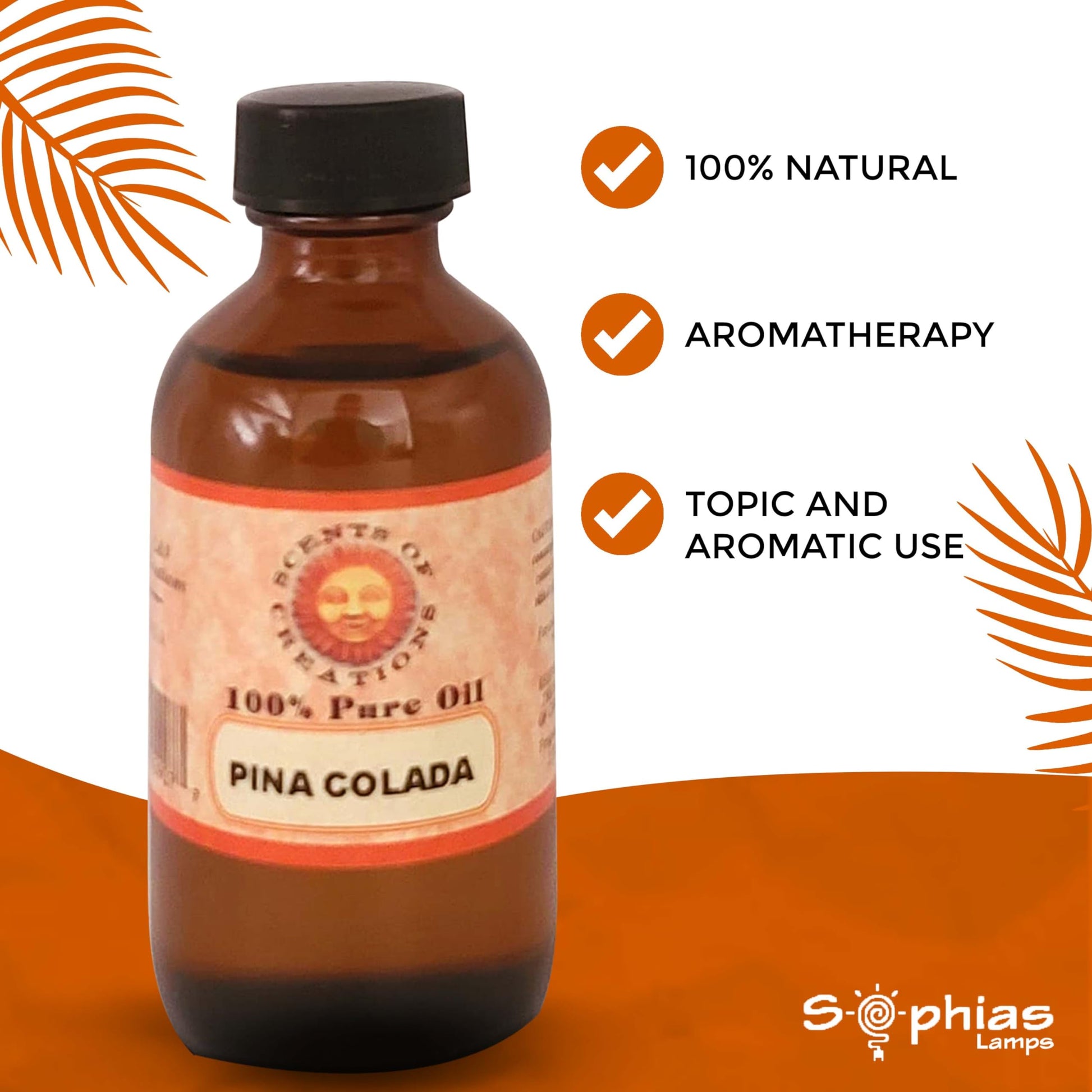 Essential Oil Pina Colada 2 OZ, 100% Natural undilute Oil, Value Size,Perfect - AB Mystery