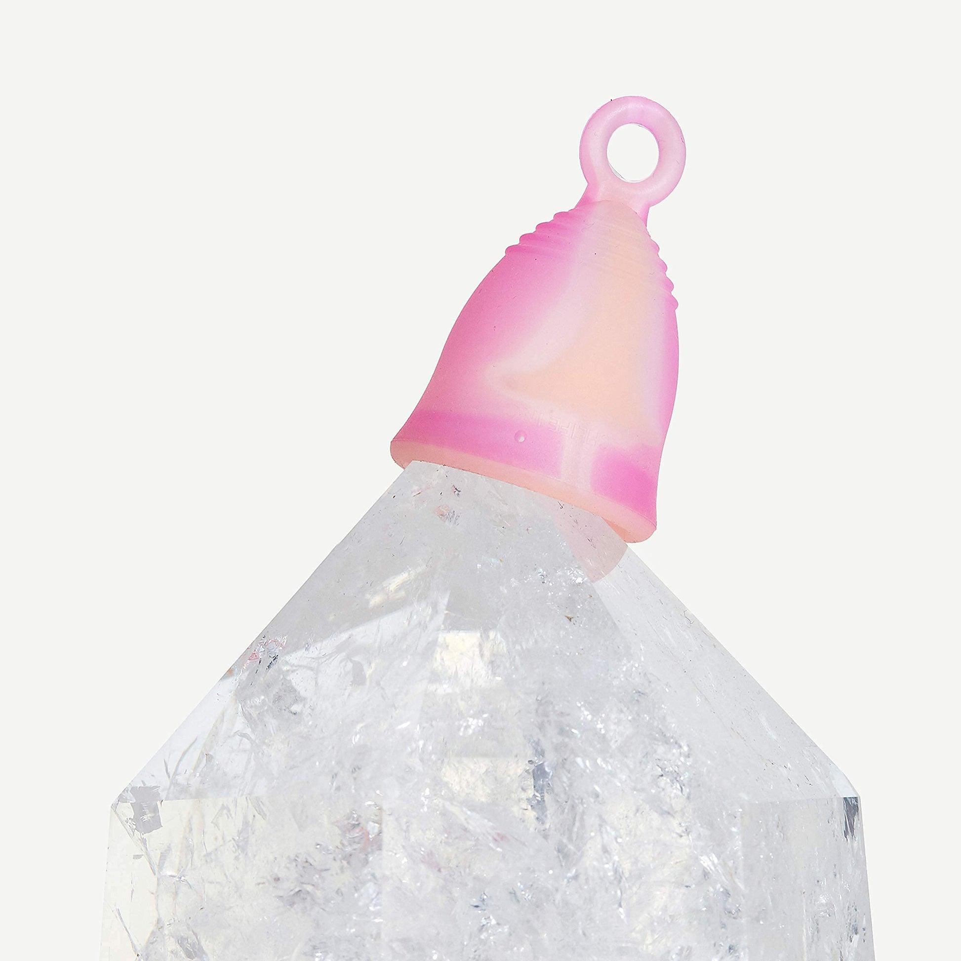 Peachlife Boric Acid Suppositories and Small Soft Menstrual Cup with Ring Pull - AB Mystery