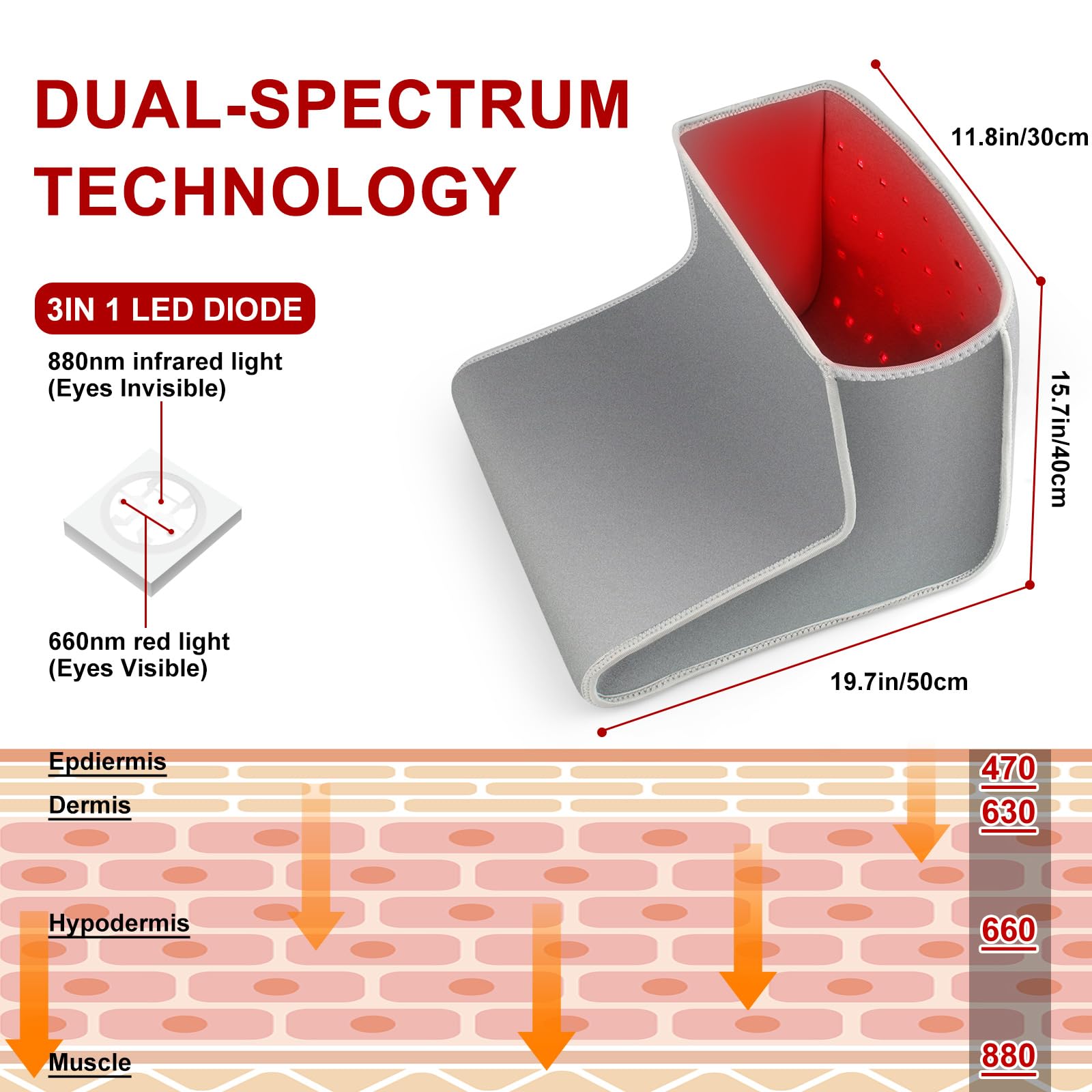 Red Light Therapy Boot for Feet, Infrared Light Therapy Slipper for Perfect Foot Care, Ideal for Ankle - AB Mystery