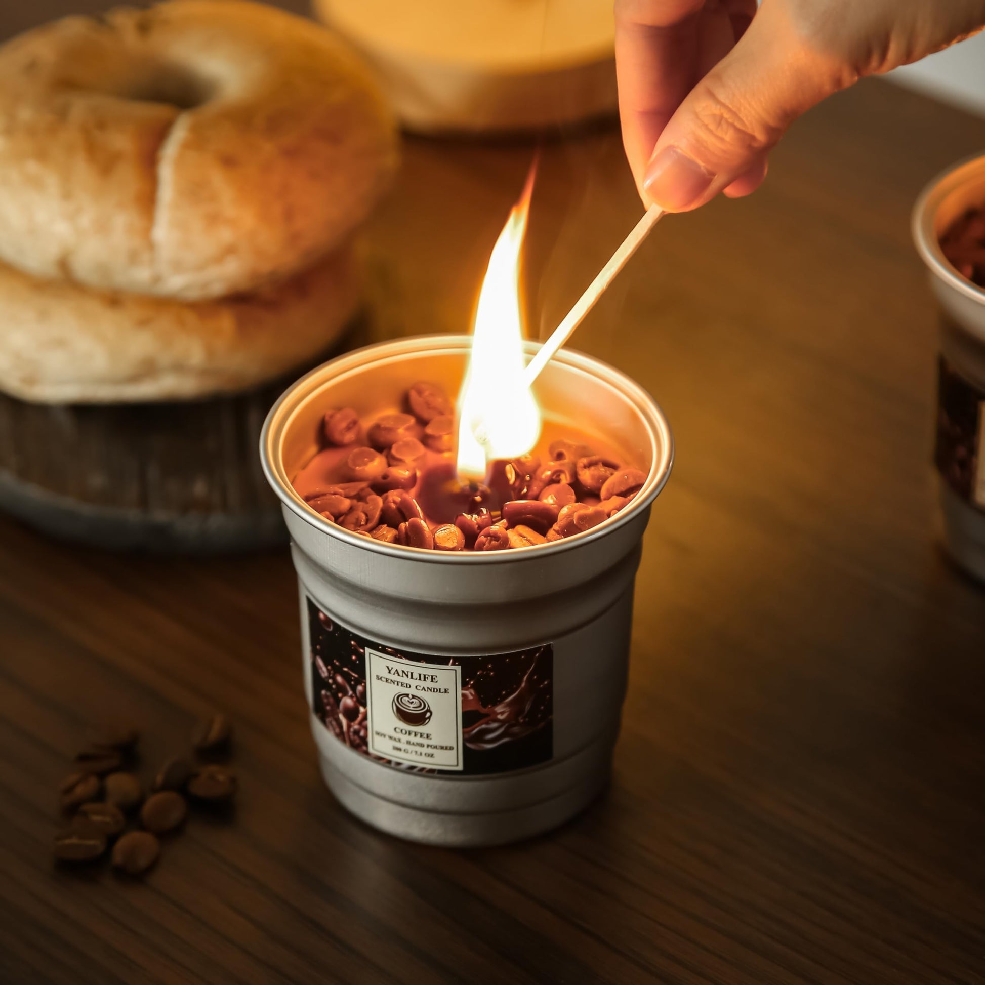 YANLIFE Scented Candles Set | Soy Candles for Home Scented | Perfect Candles for Women - AB Mystery