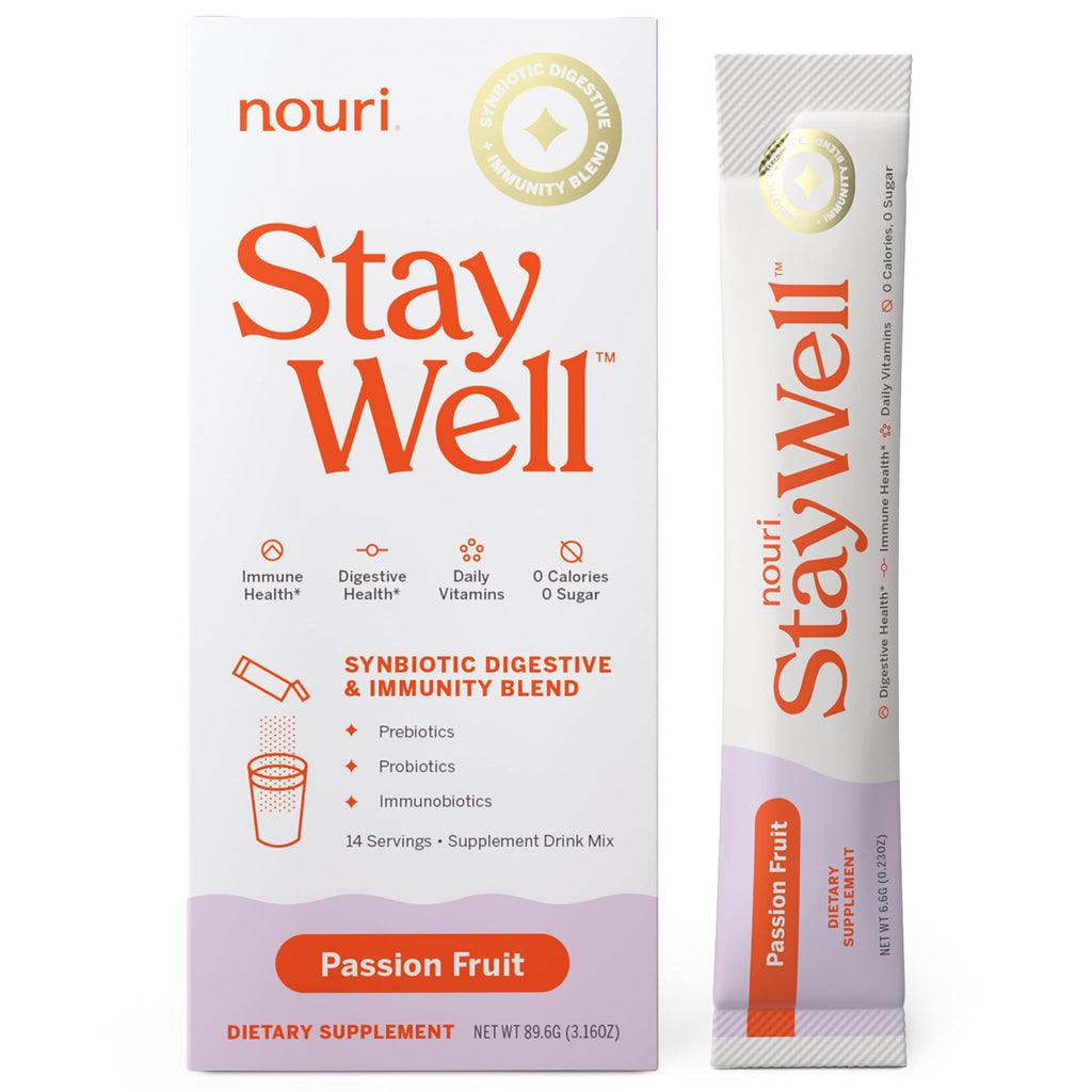 Nouri Prenatal Health & StayWell Passion Fruit Bundle Nouri