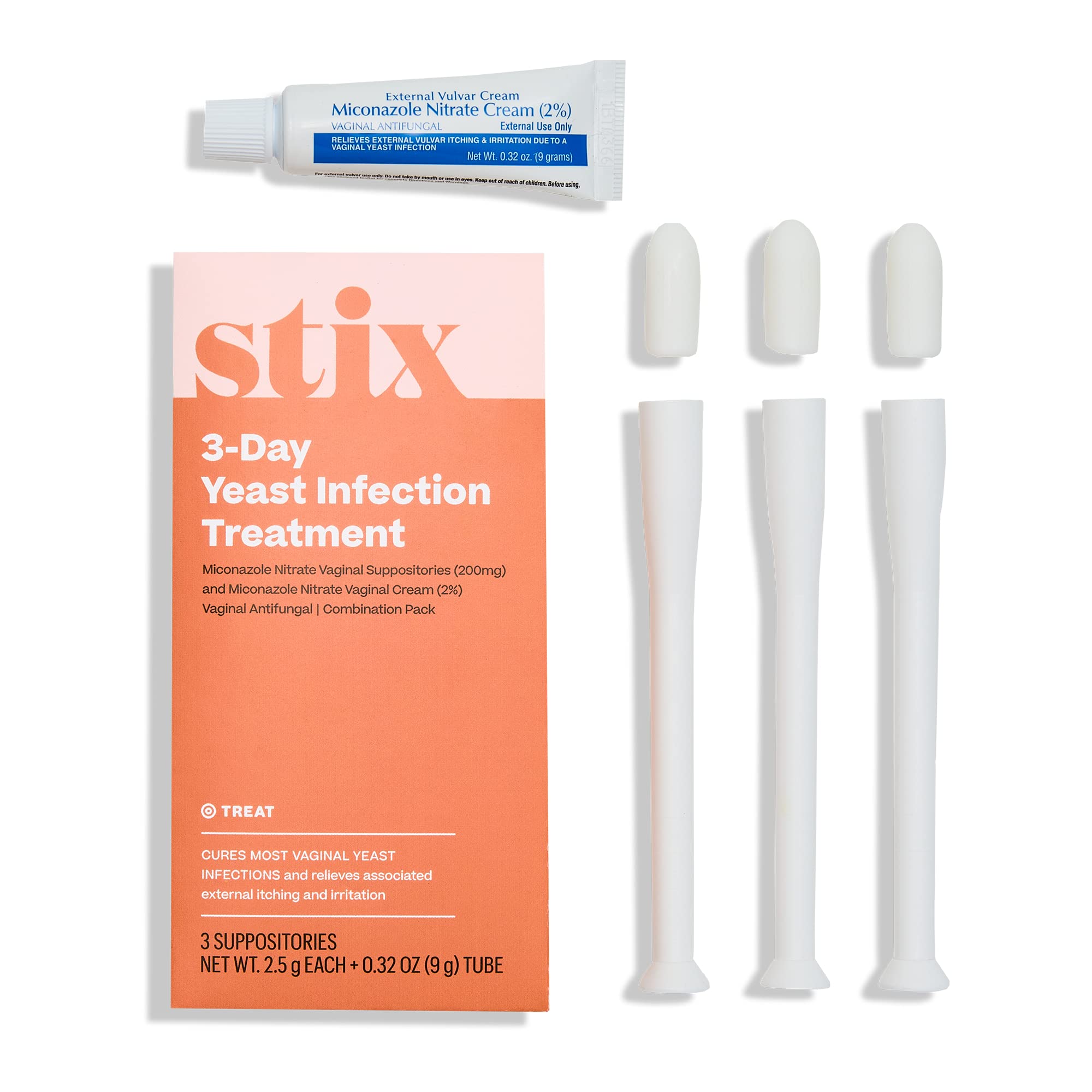 Stix Vaginal Health Probiotic & 3-Day Yeast Infection Treatment - Maintain pH Balance, Vaginal Microbiome - AB Mystery