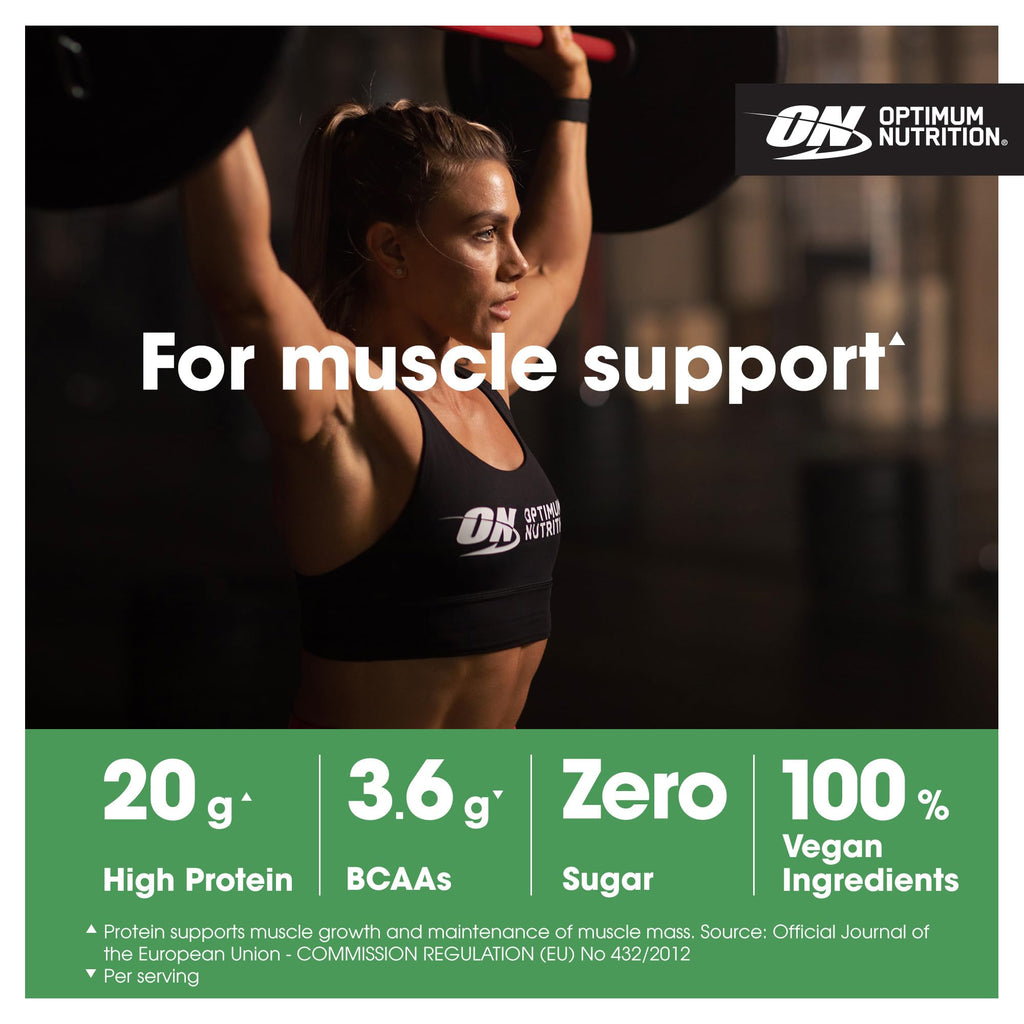 Optimum Nutrition Clear Protein 100% Plant Protein Isolate, Lime Sorbet Optimum Nutrition