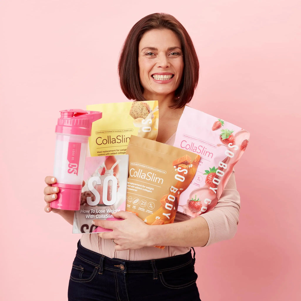 CollaSlim, Meal Replacement Shake with Added Collagen, Vitamins and Minerals, 800g - AB Mystery