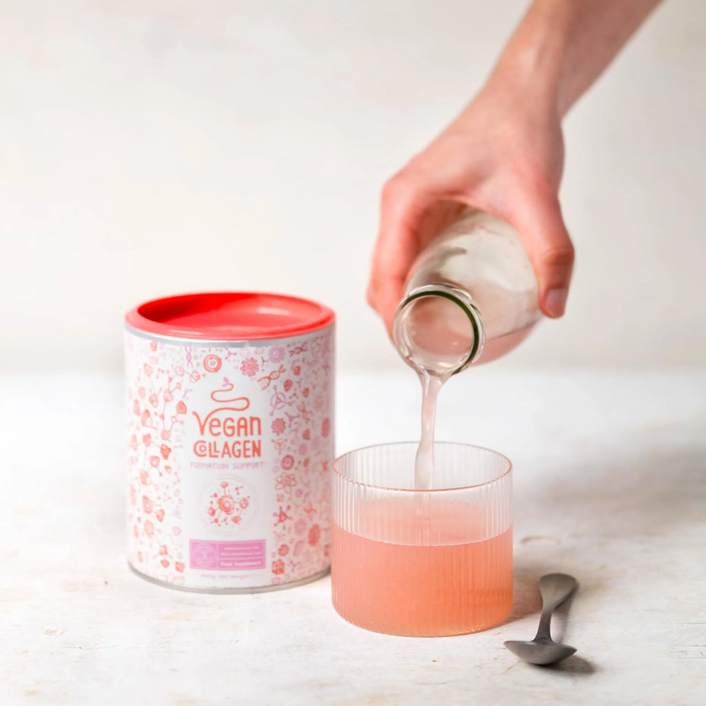 Vegan Collagen Powder with Hyaluronic Acid - Unflavoured 400g Powder - AB Mystery