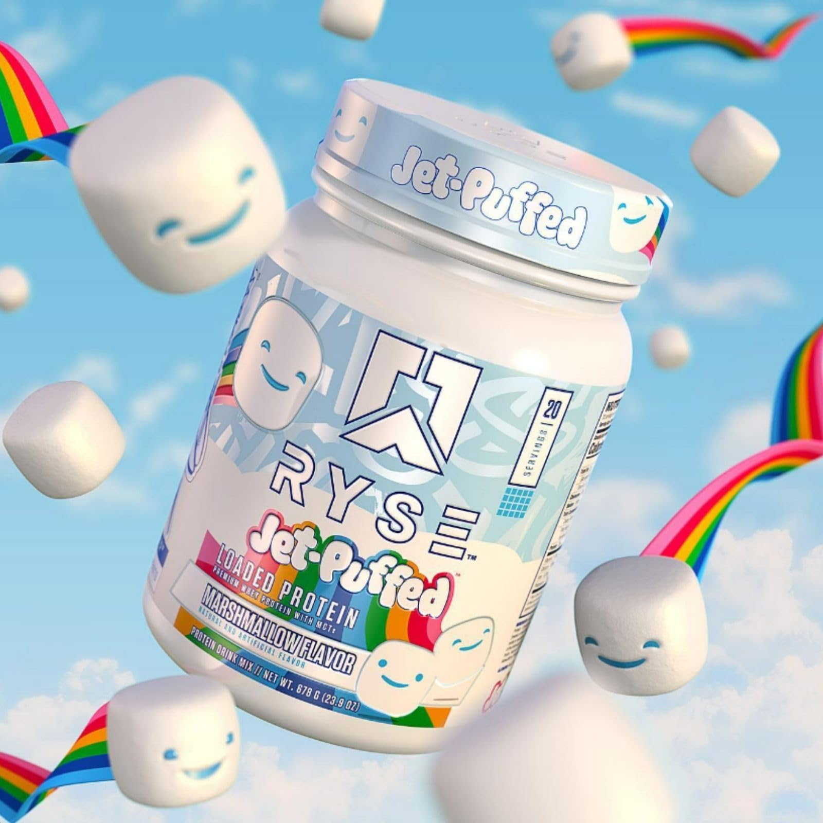 RYSE Up Supplements Loaded Protein Powder | 25g Whey Protein Isolate & Concentrate - AB Mystery