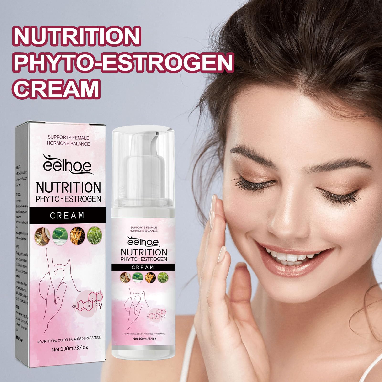 Relief from Mood Swings, Female Menopause, Physical and Mental Fatigue, Restorative Cream - AB Mystery